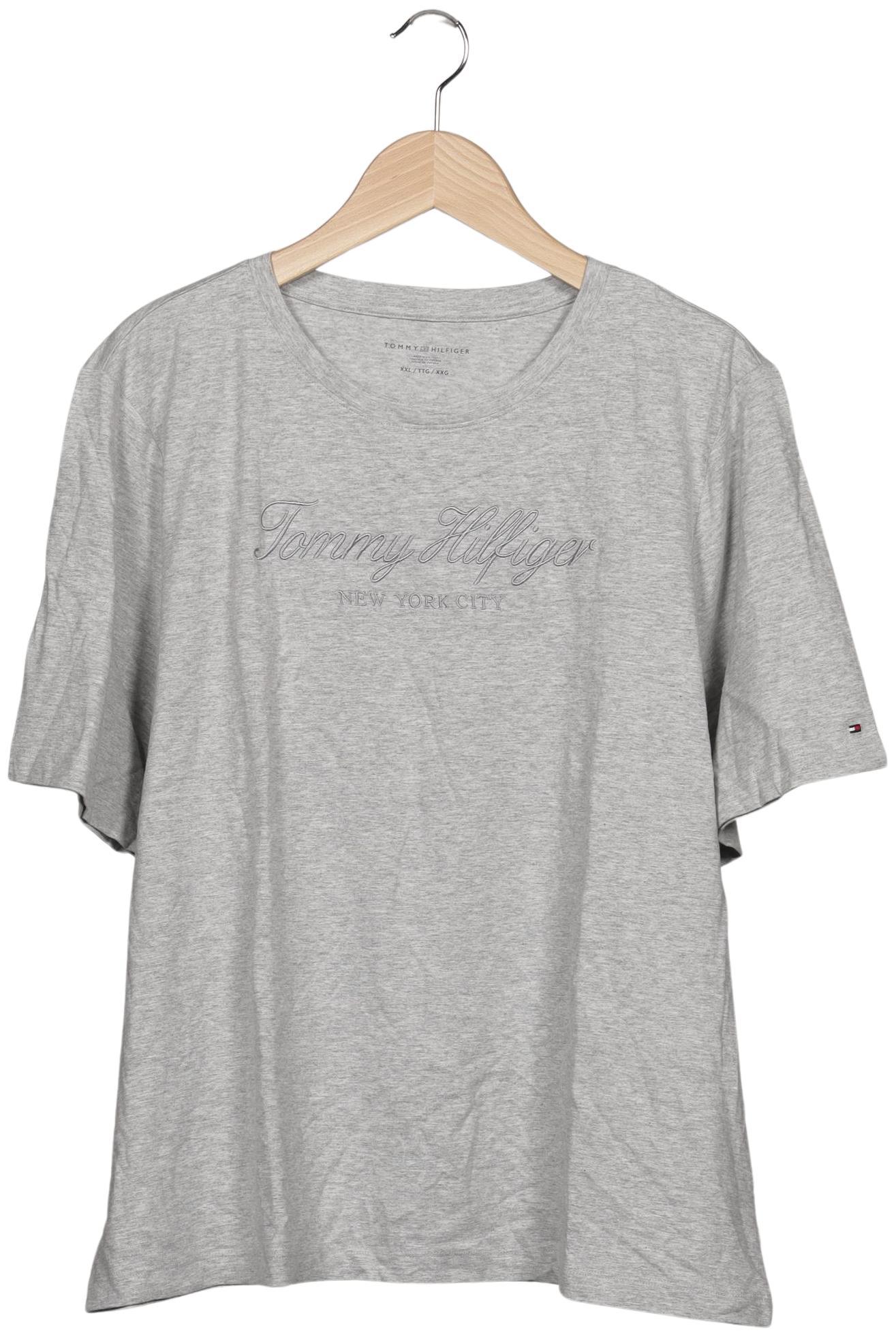 

Tommy Hilfiger Damen T-Shirt, grau, Gr. 46
