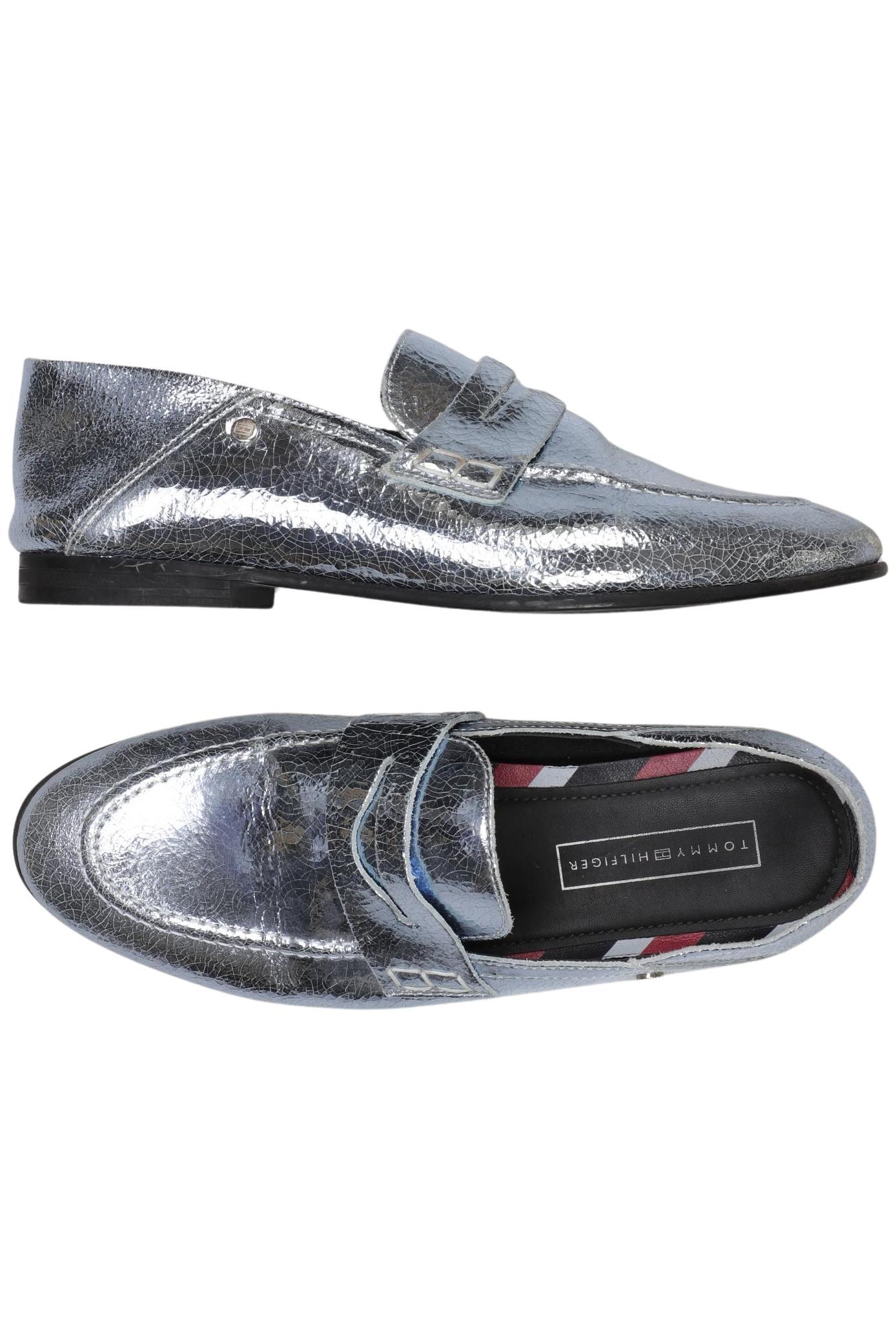 

Tommy Hilfiger Damen Halbschuh, silber, Gr. 38