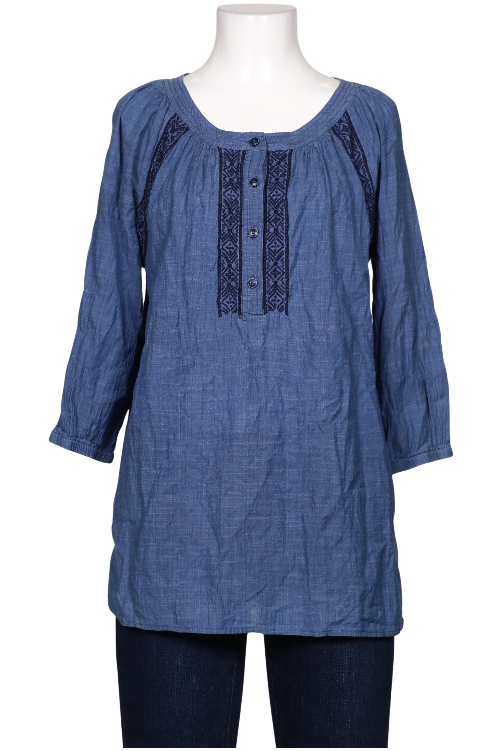 

Tommy Hilfiger Damen Bluse, blau, Gr. 36