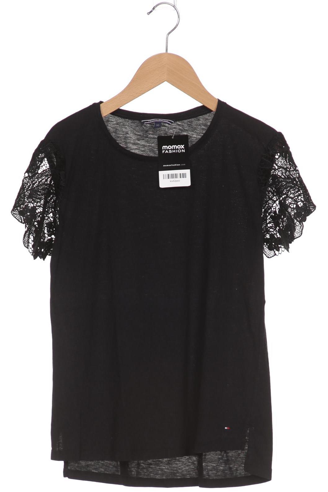

Tommy Hilfiger Damen T-Shirt, schwarz, Gr. 34
