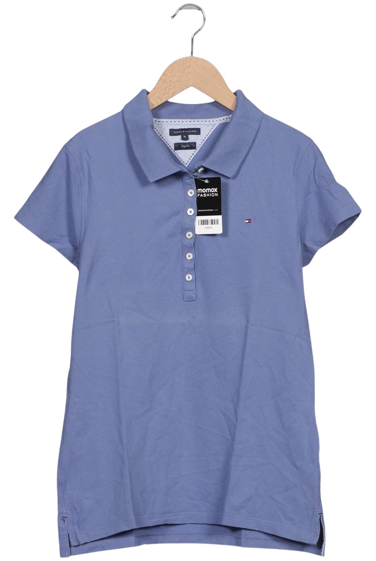 

Tommy Hilfiger Damen Poloshirt, blau, Gr. 44