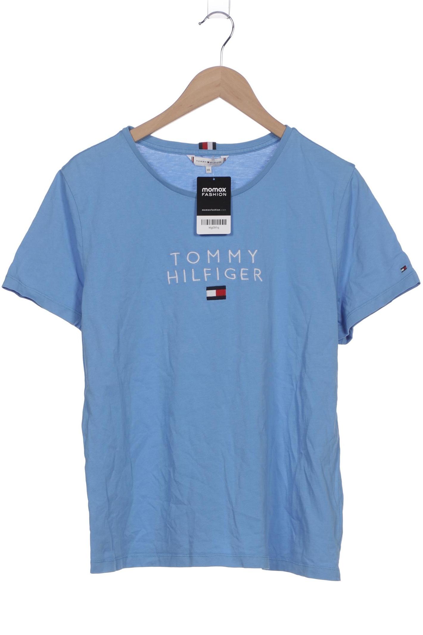 

Tommy Hilfiger Damen T-Shirt, blau, Gr. 46
