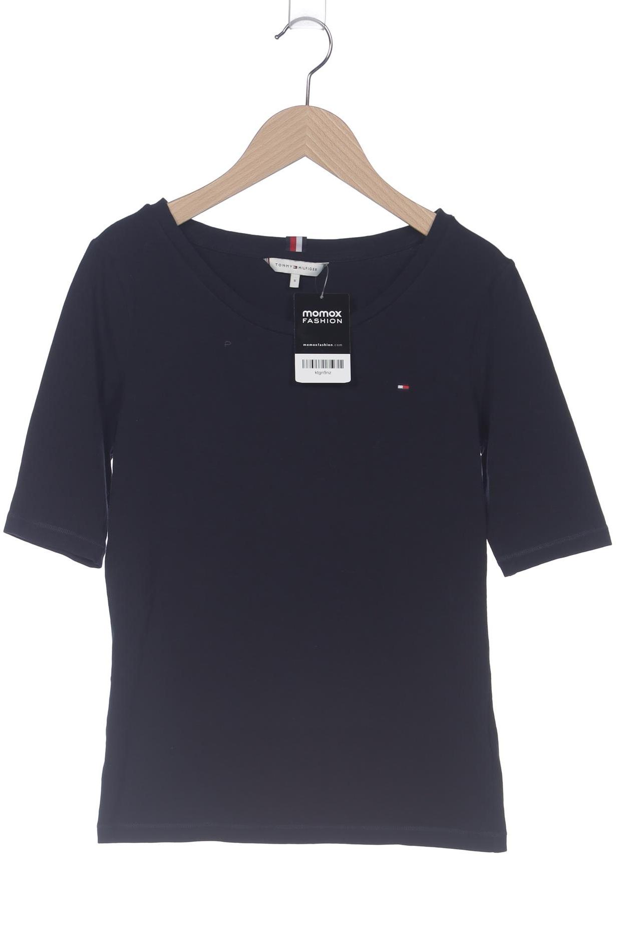 

Tommy Hilfiger Damen T-Shirt, marineblau, Gr. 36