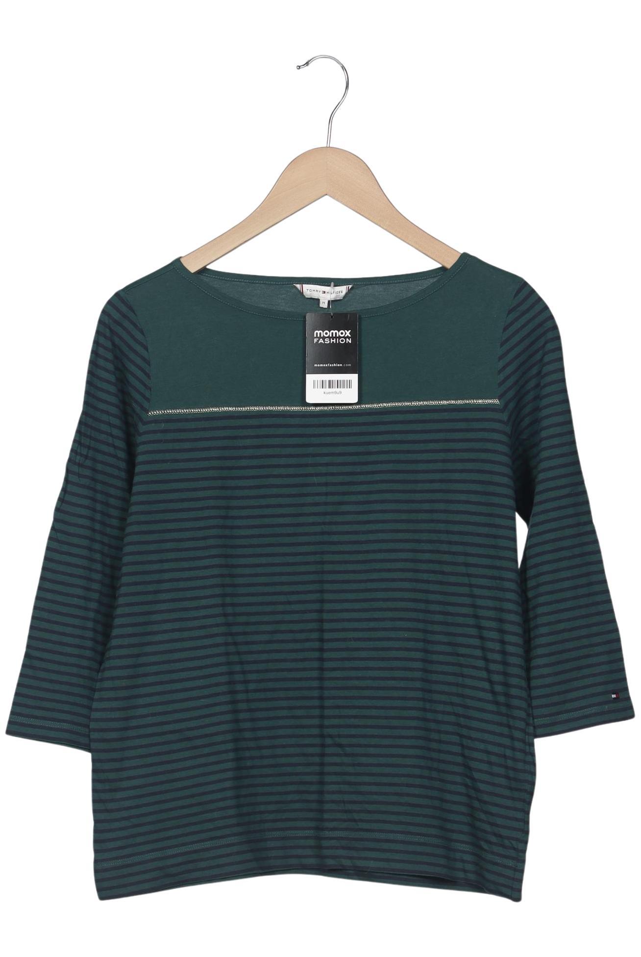 

Tommy Hilfiger Damen Langarmshirt, grün, Gr. 38