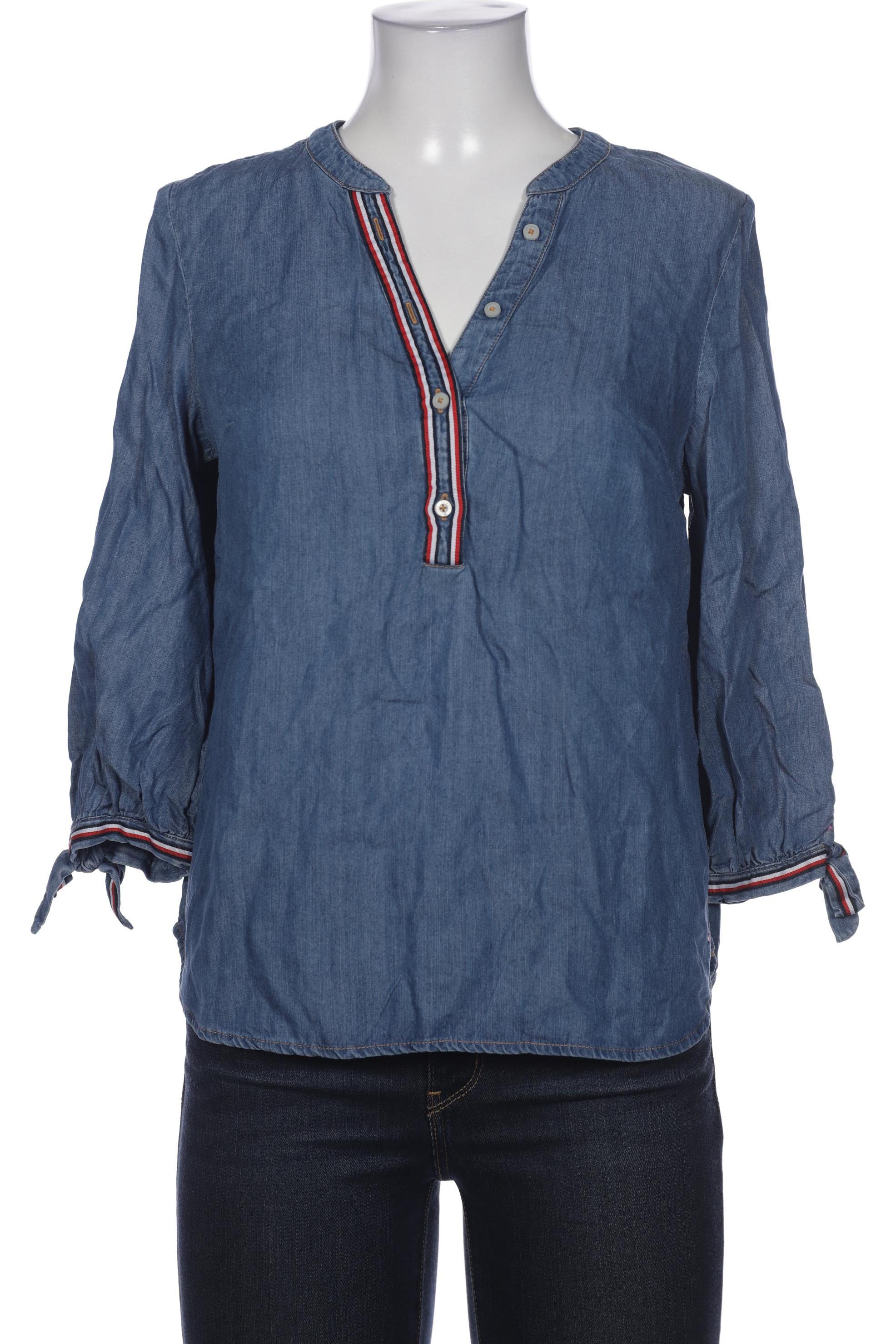 

Tommy Hilfiger Damen Bluse, blau, Gr. 38