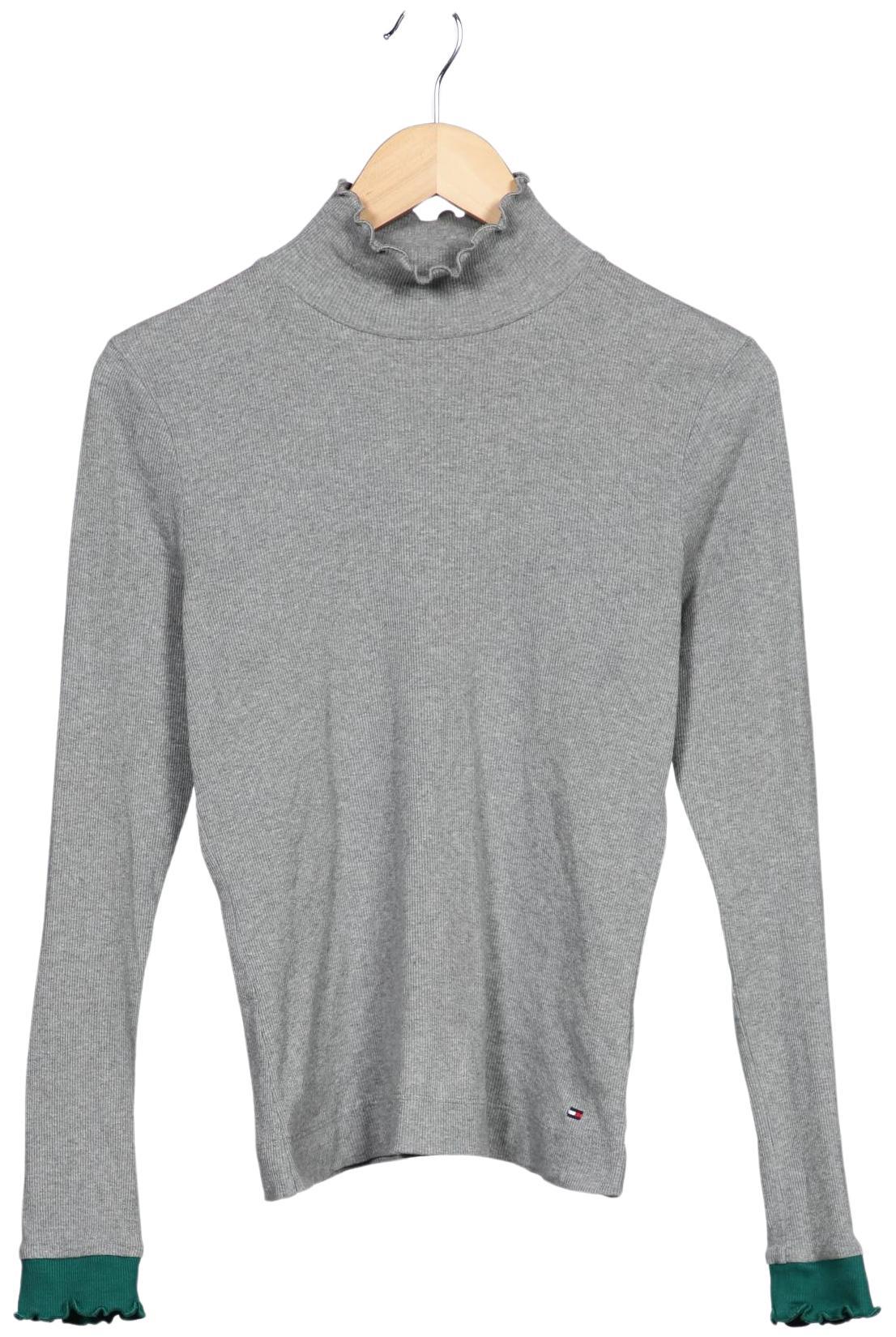 

Tommy Hilfiger Damen Langarmshirt, grau, Gr. 36