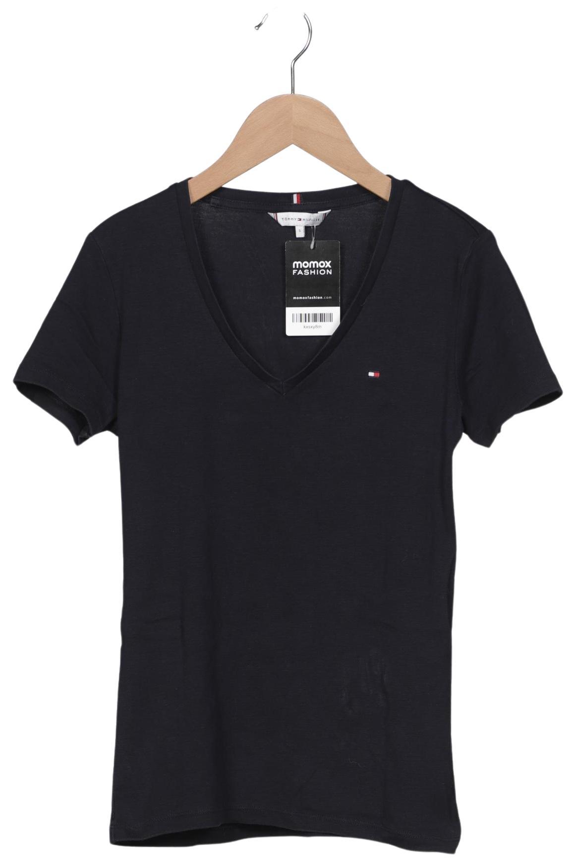 

Tommy Hilfiger Damen T-Shirt, marineblau, Gr. 36