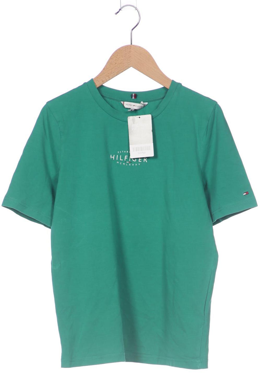 

Tommy Hilfiger Damen T-Shirt, grün, Gr. 34