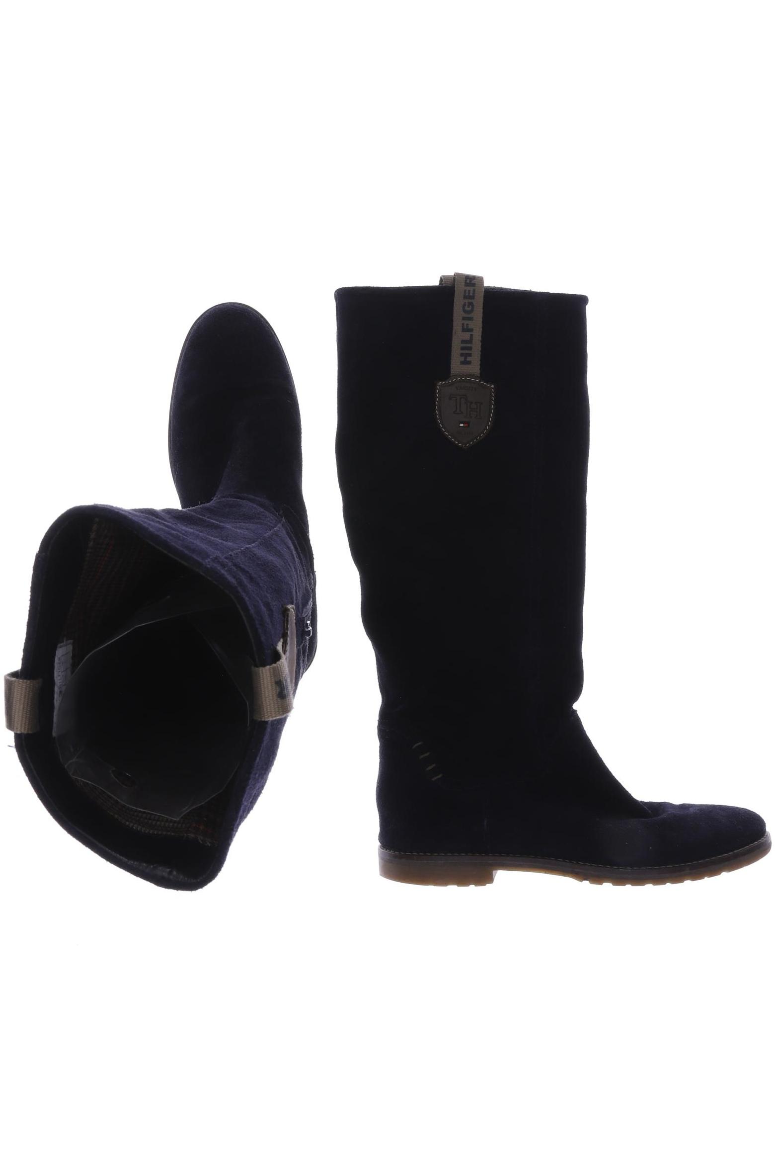 

Tommy Hilfiger Damen Stiefel, marineblau