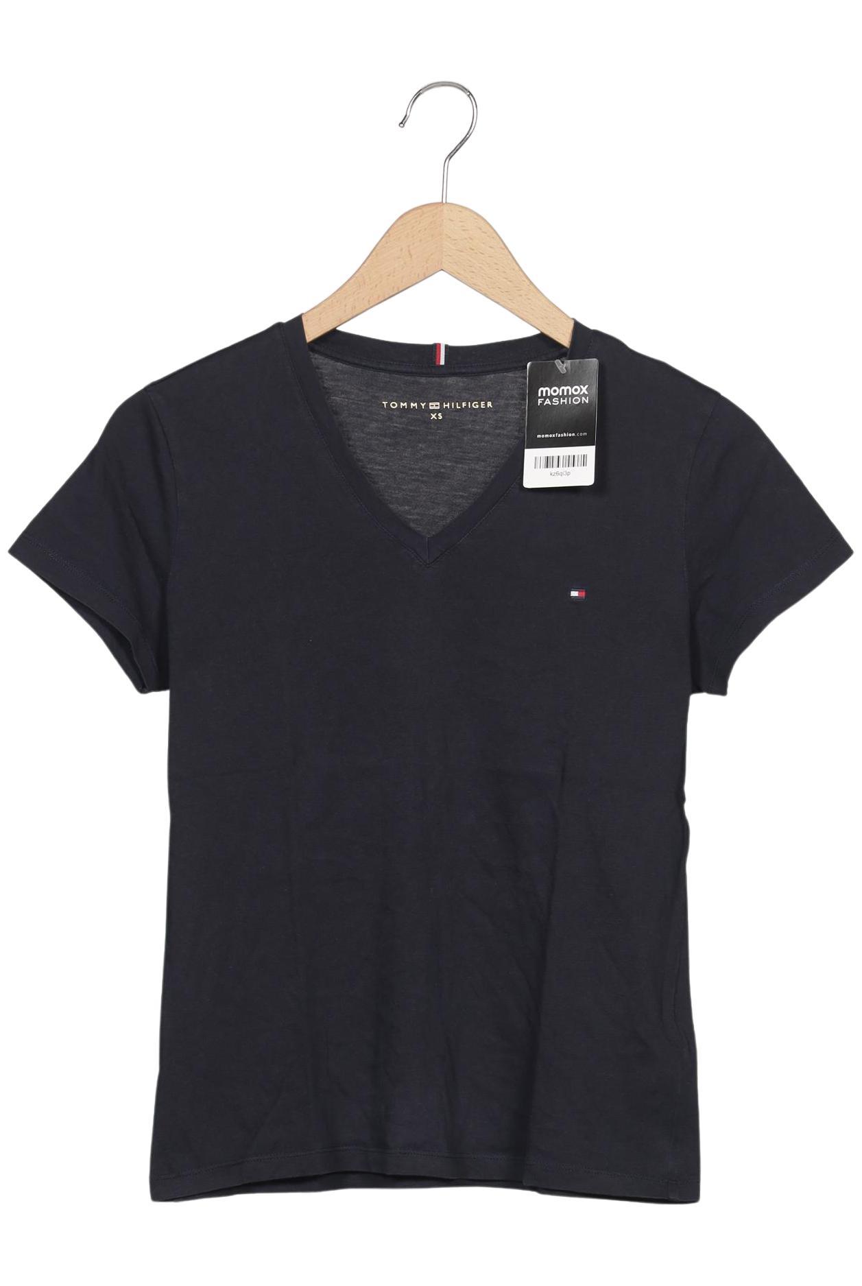 

Tommy Hilfiger Damen T-Shirt, marineblau, Gr. 34