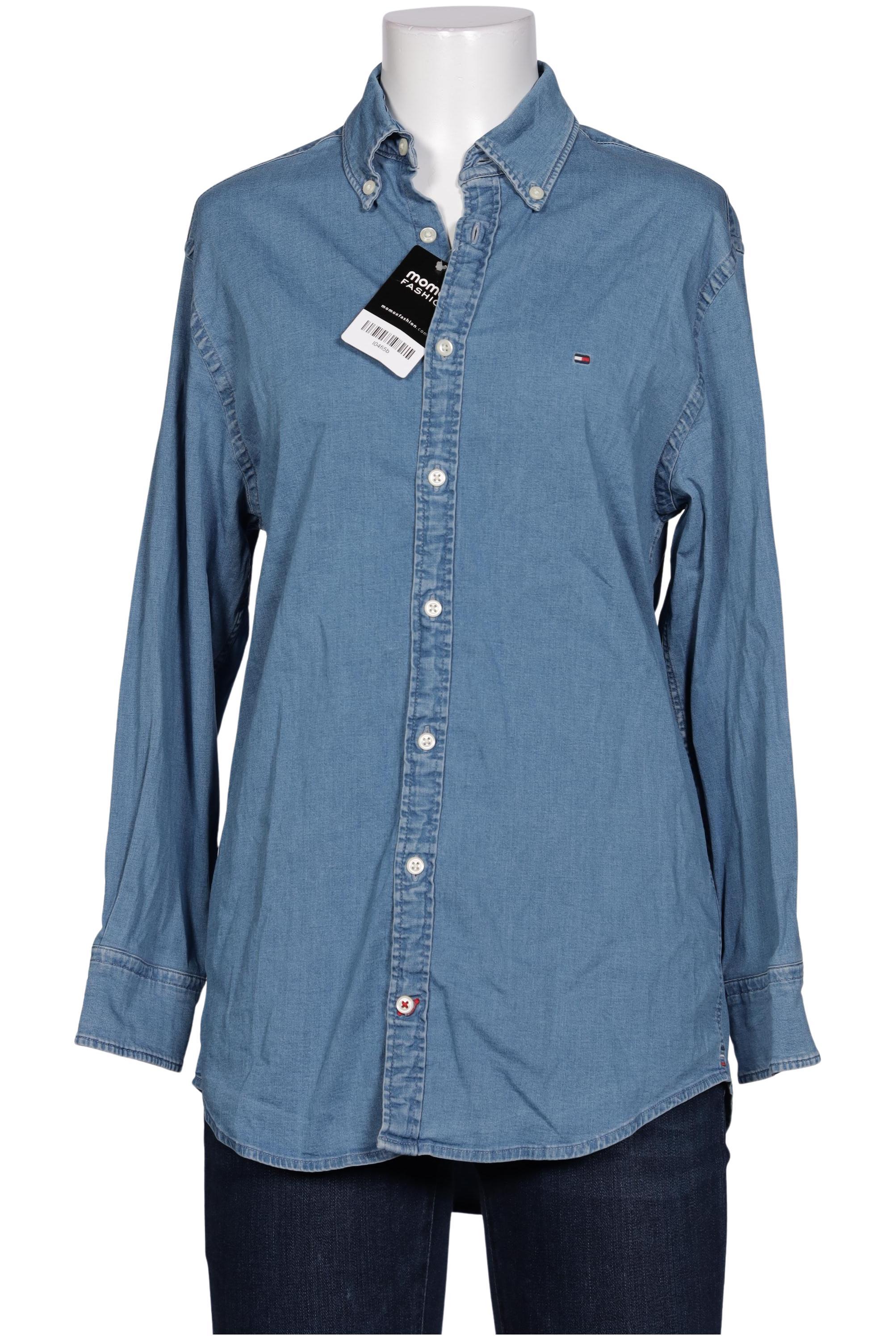 

Tommy Hilfiger Damen Bluse, blau, Gr. 36