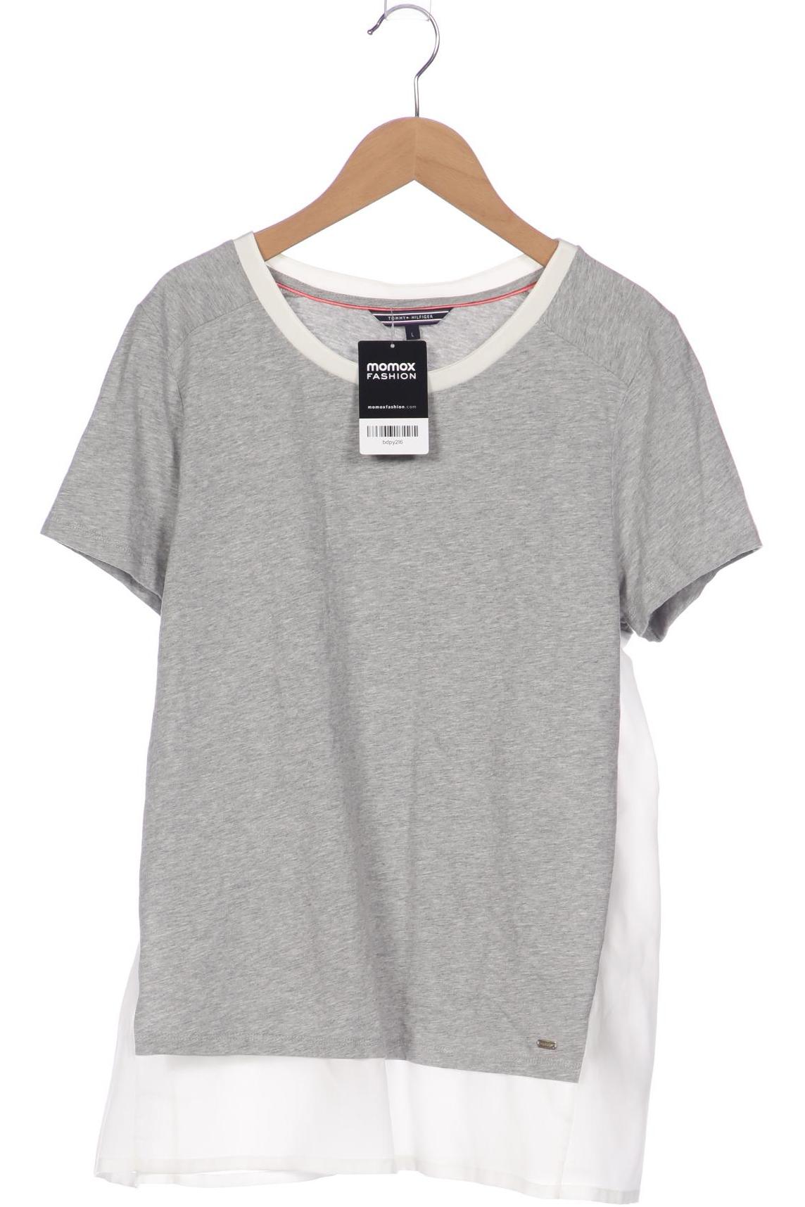 

Tommy Hilfiger Damen T-Shirt, grau, Gr. 42