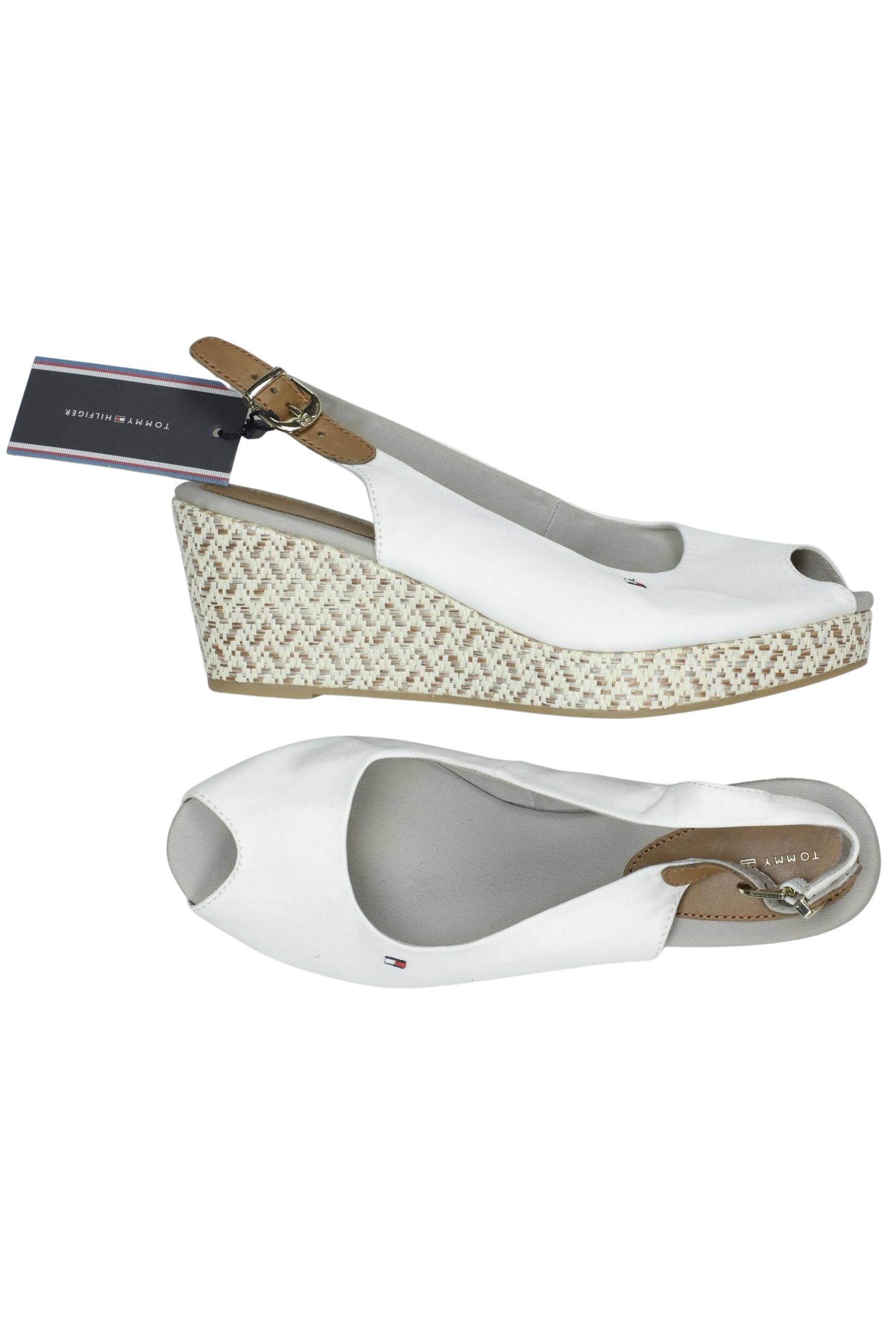 

Tommy Hilfiger Damen Sandale, weiß, Gr. 39