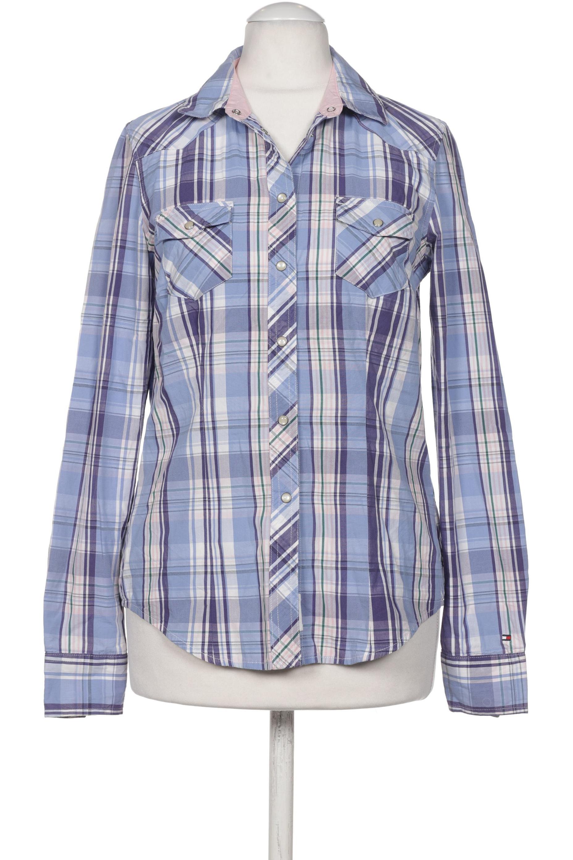 

Tommy Hilfiger Damen Bluse, blau, Gr. 34