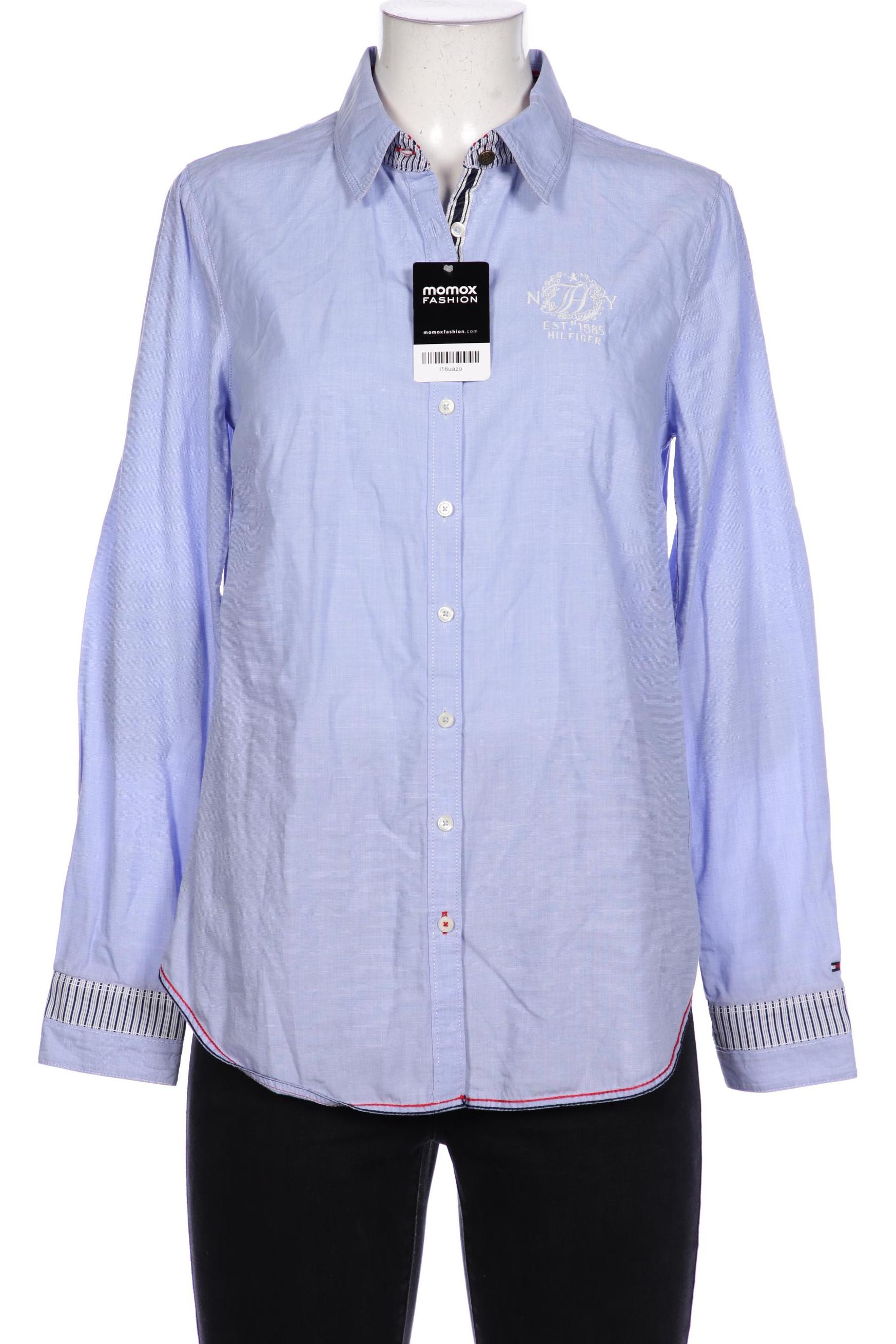 

Tommy Hilfiger Damen Bluse, blau, Gr. 8