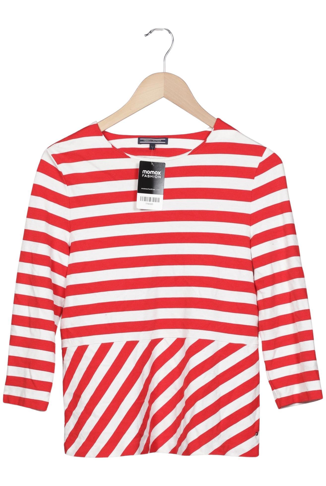 

Tommy Hilfiger Damen Langarmshirt, rot, Gr. 42