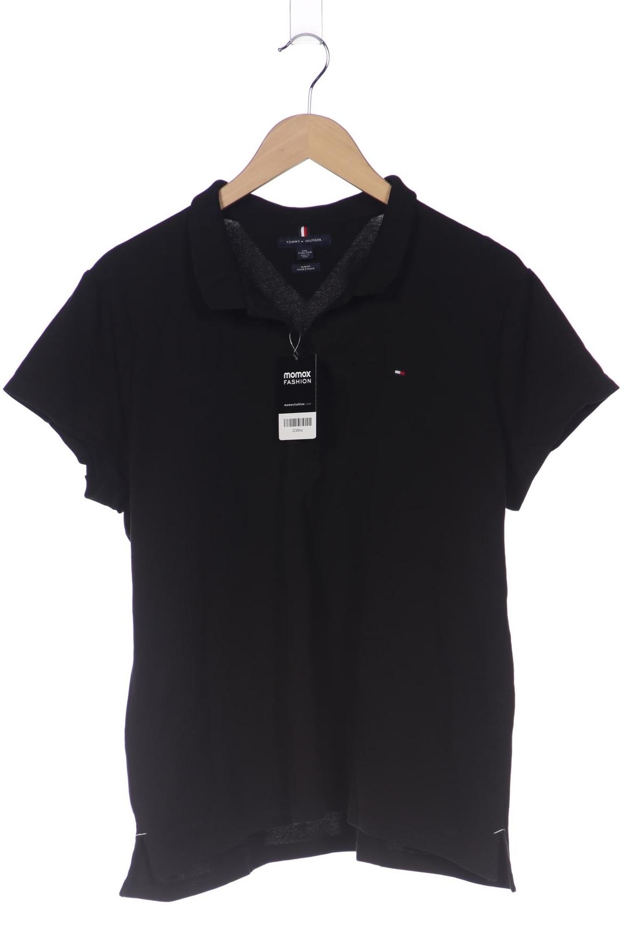 

Tommy Hilfiger Damen Poloshirt, schwarz, Gr. 46