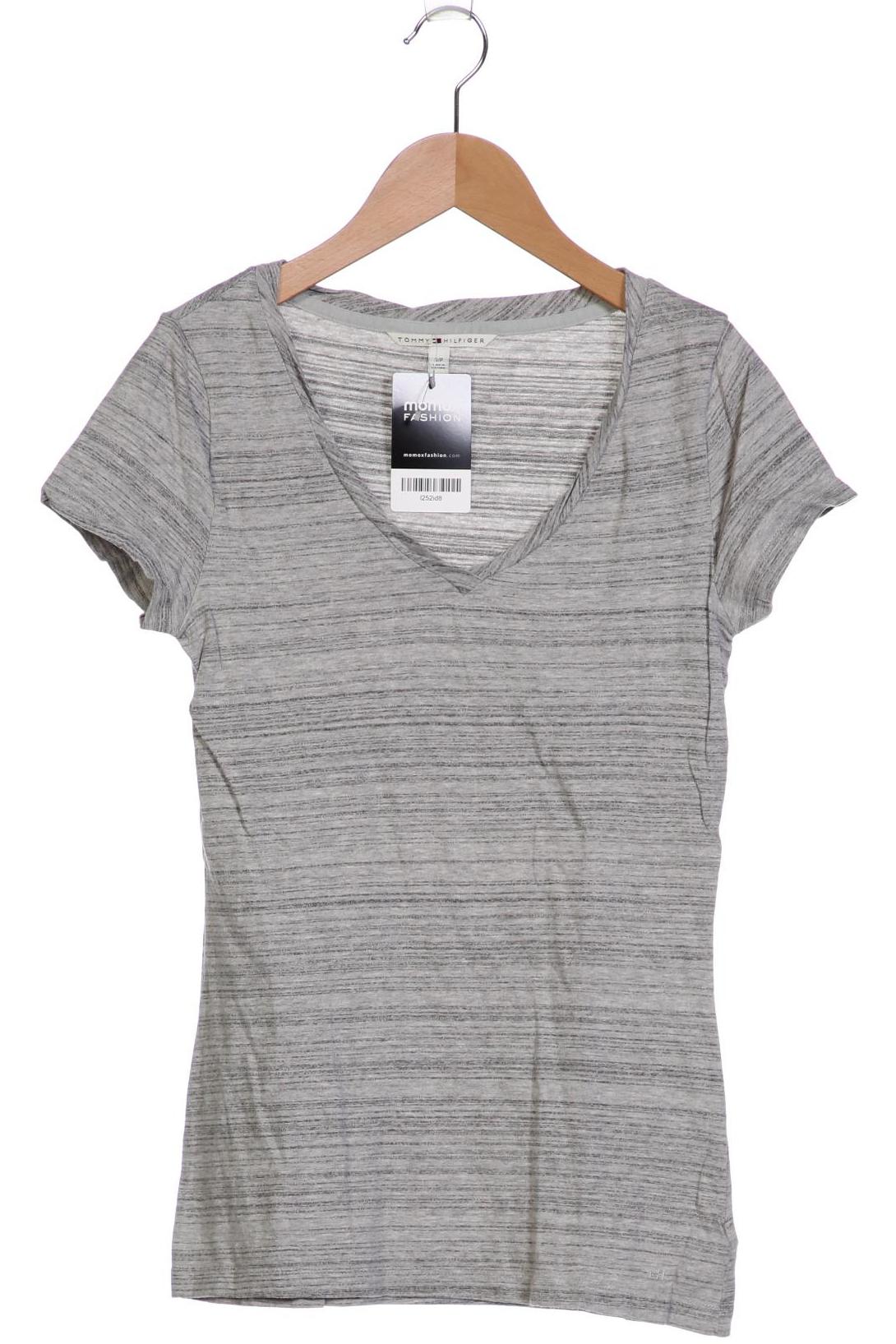 

Tommy Hilfiger Damen T-Shirt, grau, Gr. 36