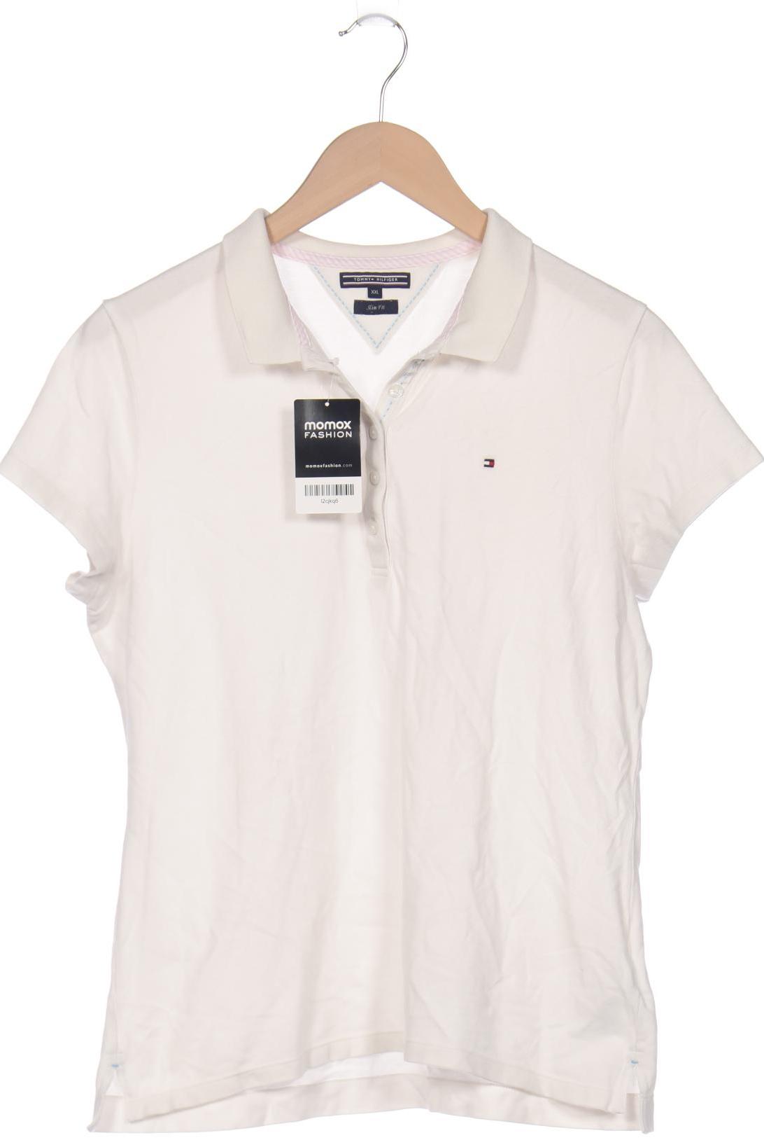 

Tommy Hilfiger Damen Poloshirt, weiß, Gr. 46