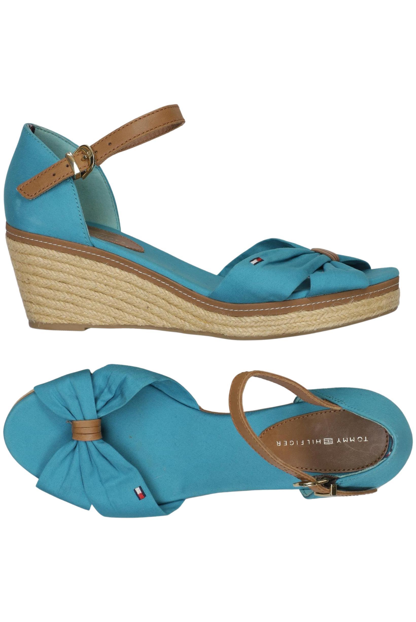 

Tommy Hilfiger Damen Sandale, türkis, Gr. 39