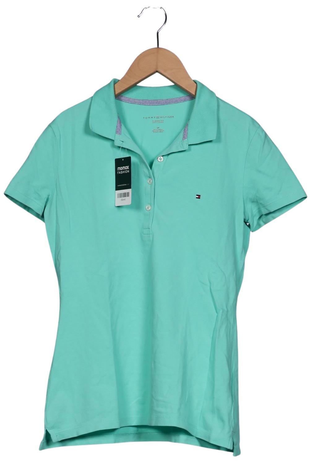 

Tommy Hilfiger Damen Poloshirt, grün, Gr. 36