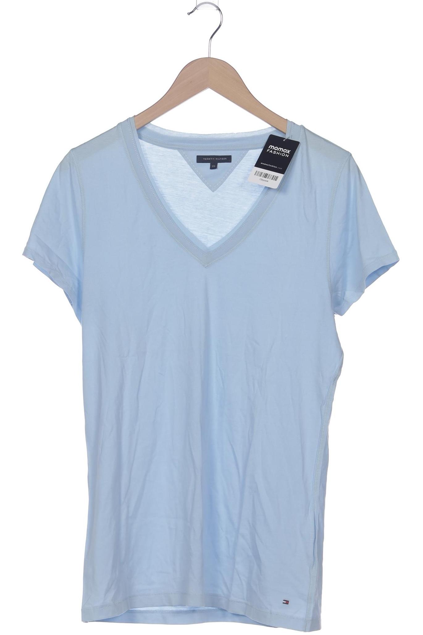 

Tommy Hilfiger Damen T-Shirt, hellblau, Gr. 46