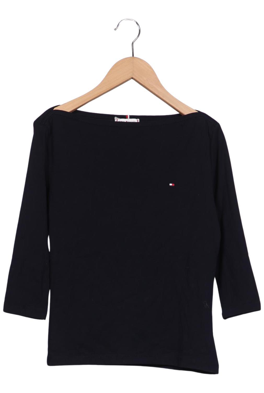 

Tommy Hilfiger Damen Langarmshirt, marineblau, Gr. 36