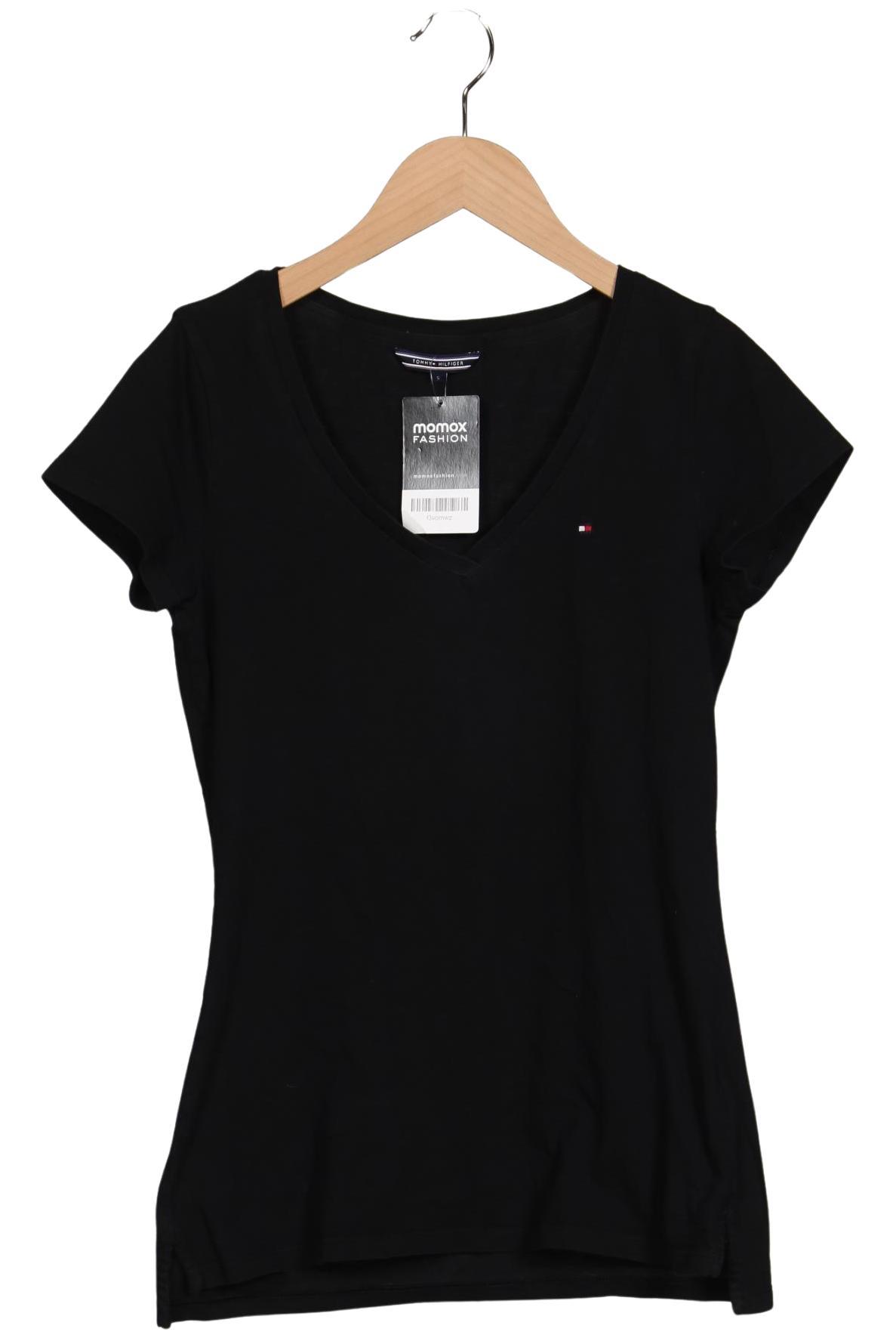 

Tommy Hilfiger Damen T-Shirt, schwarz, Gr. 36