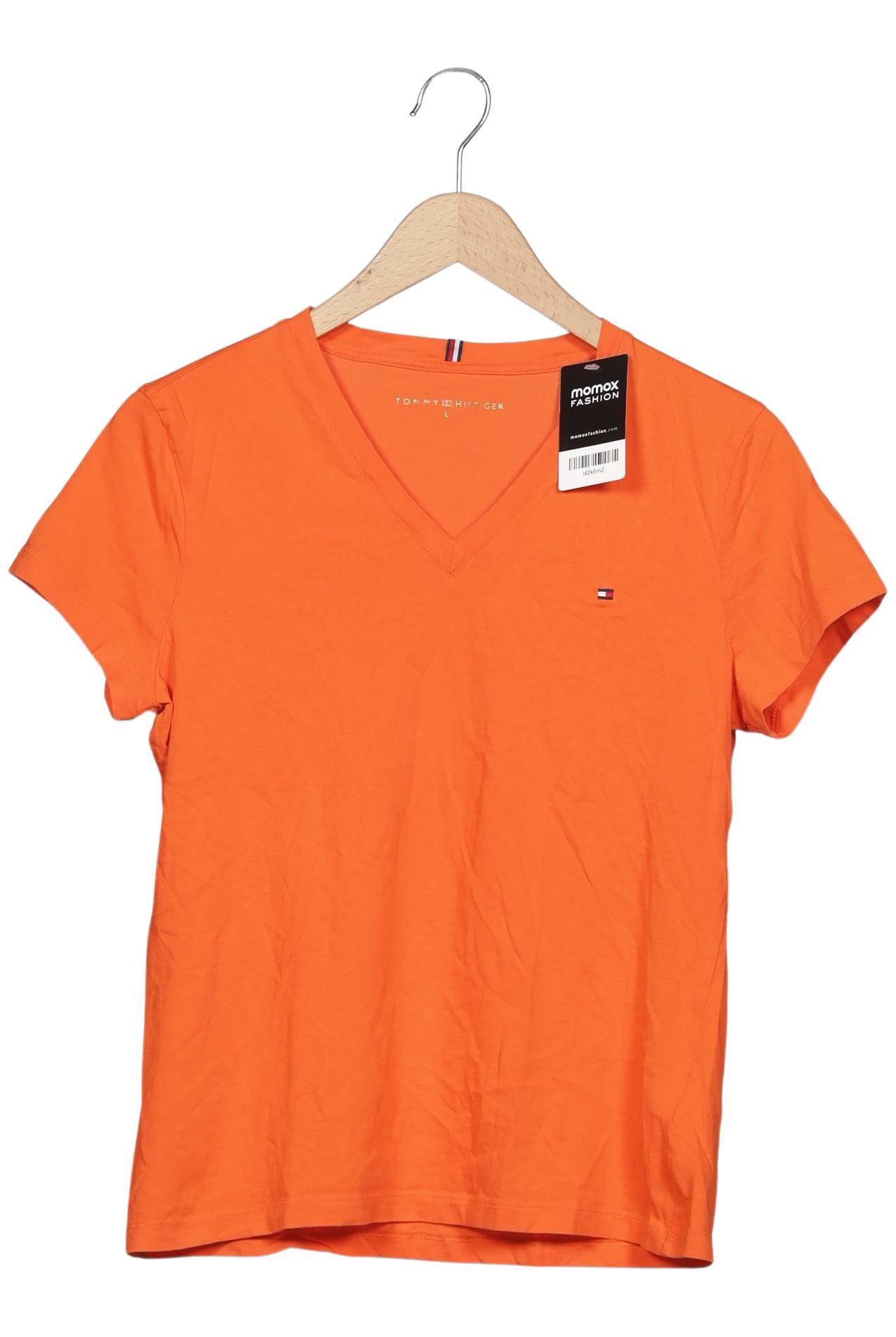 

Tommy Hilfiger Damen T-Shirt, orange, Gr. 42
