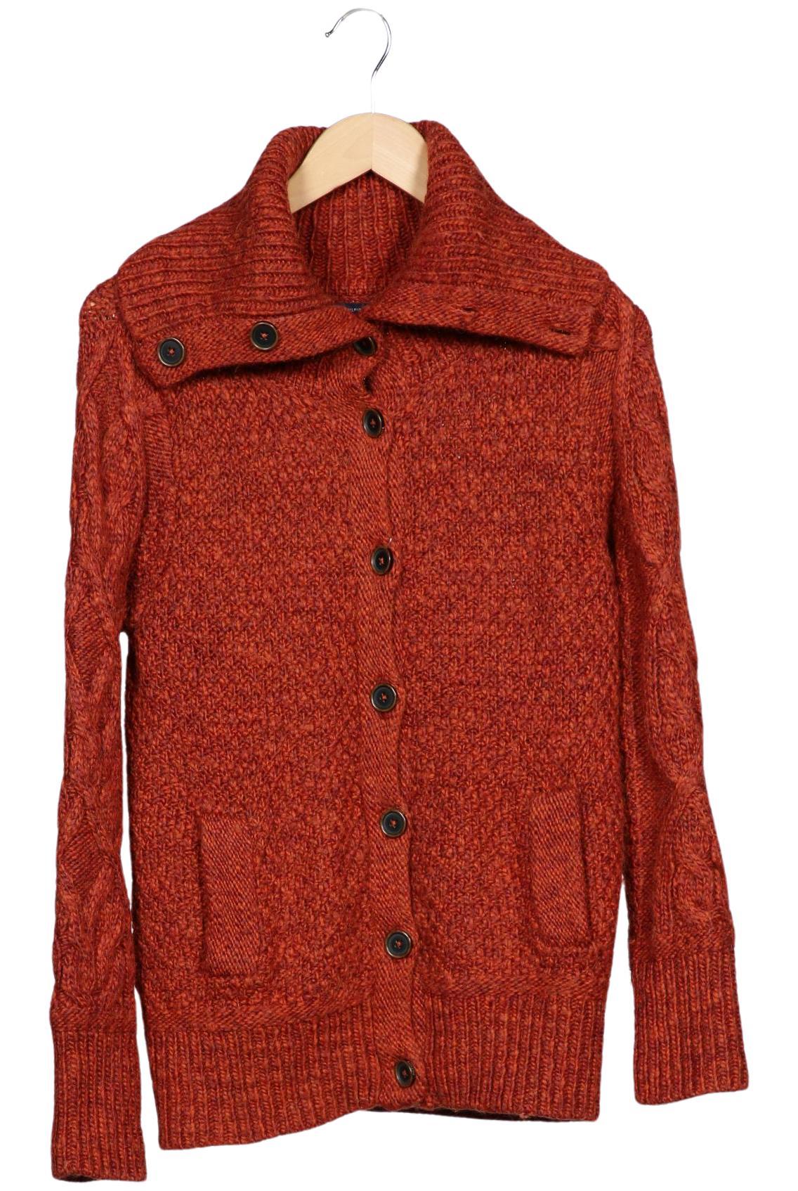 

Tommy Hilfiger Damen Strickjacke, orange, Gr. 42