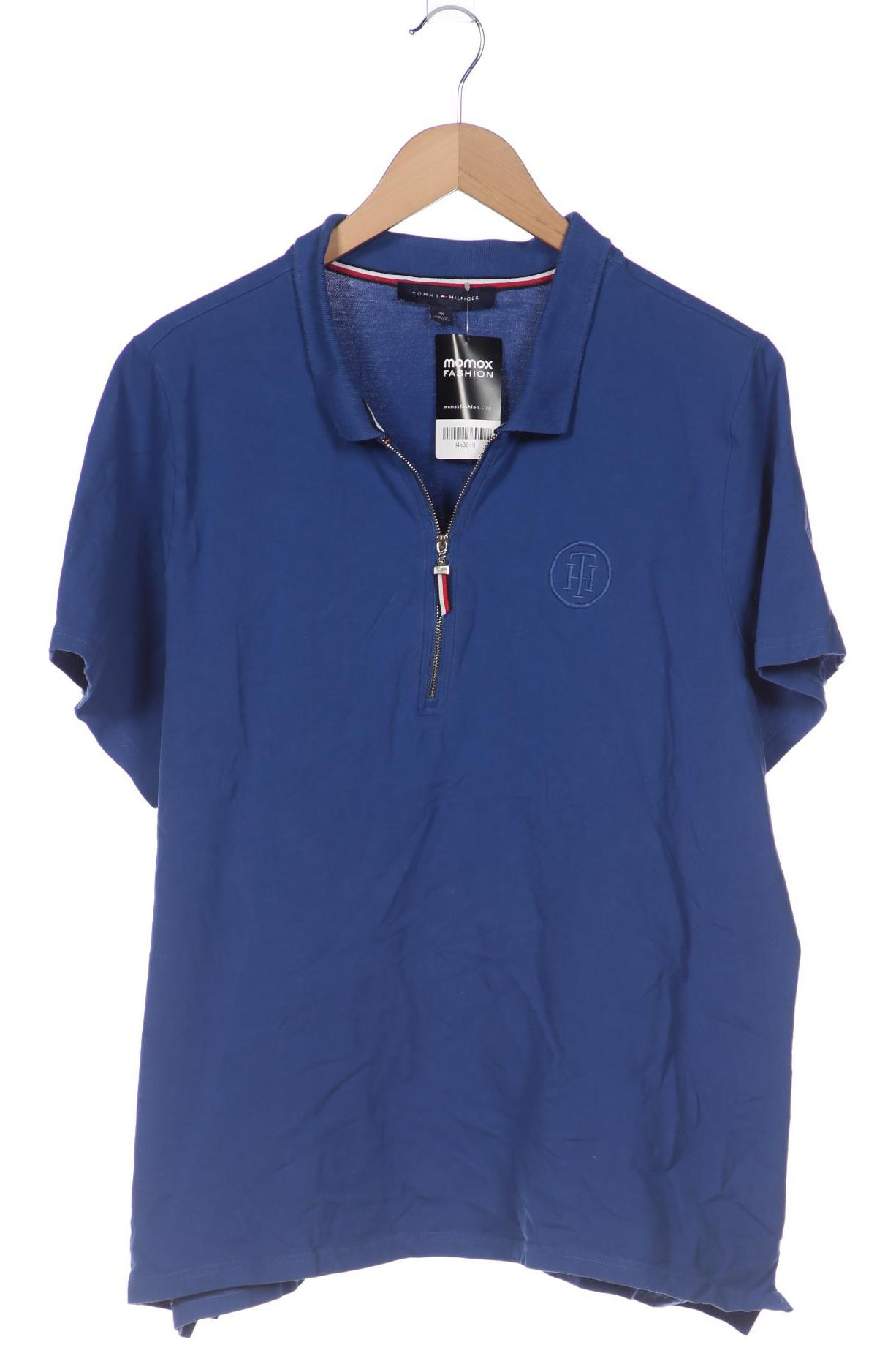 

Tommy Hilfiger Damen Poloshirt, blau, Gr. 48