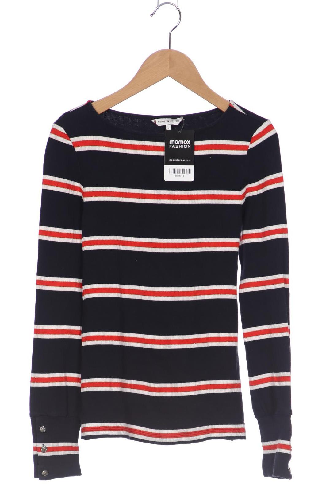 

Tommy Hilfiger Damen Langarmshirt, marineblau, Gr. 36