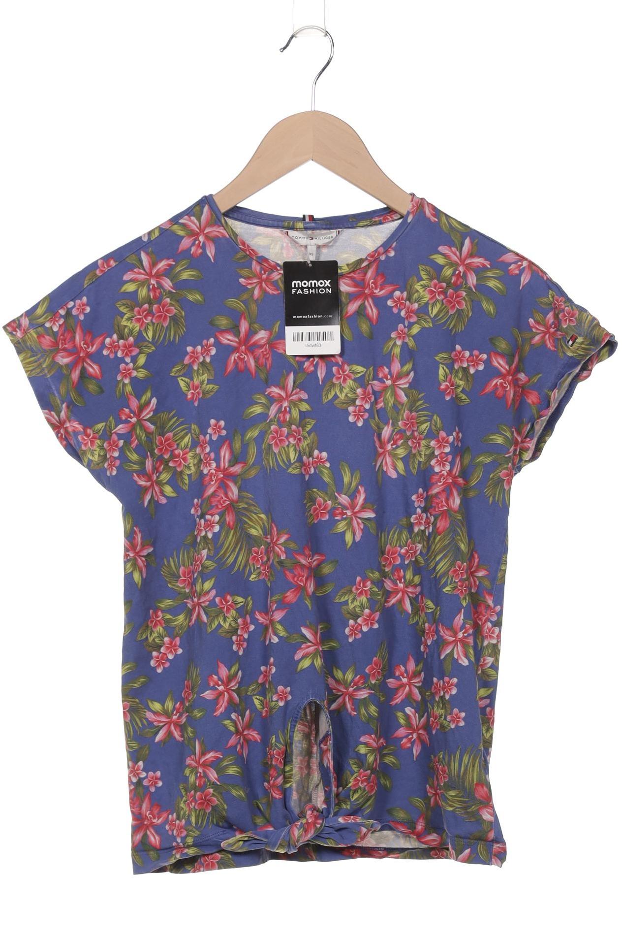 

Tommy Hilfiger Damen T-Shirt, blau, Gr. 34