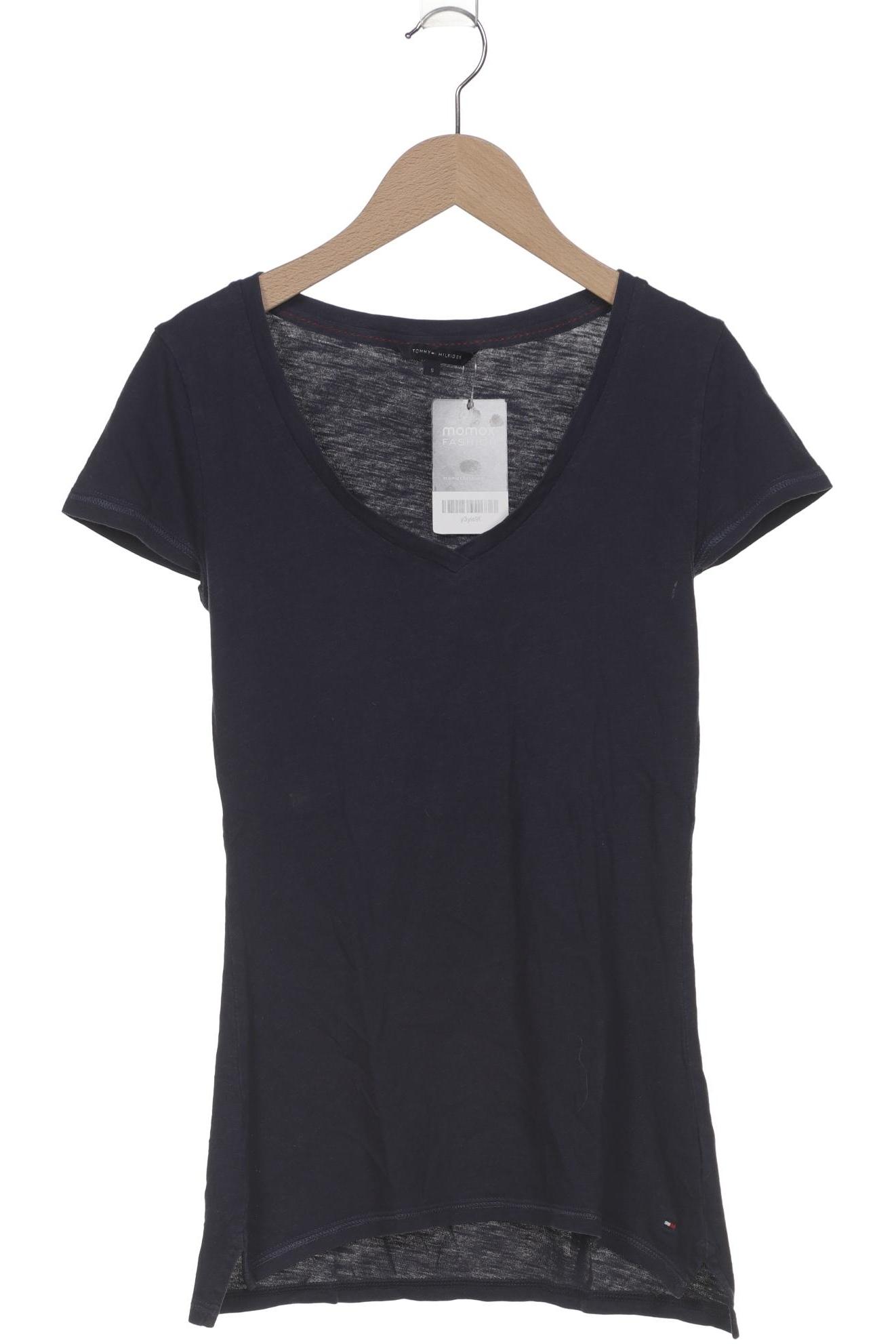 

Tommy Hilfiger Damen T-Shirt, marineblau, Gr. 36