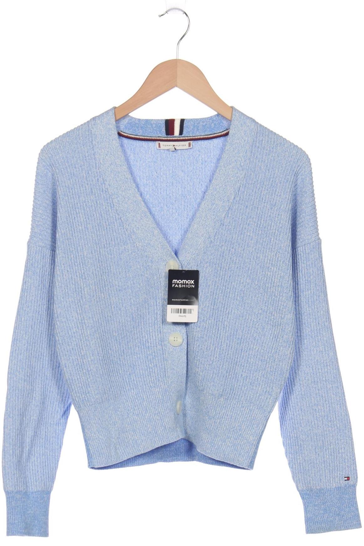 

Tommy Hilfiger Damen Strickjacke, blau, Gr. 34