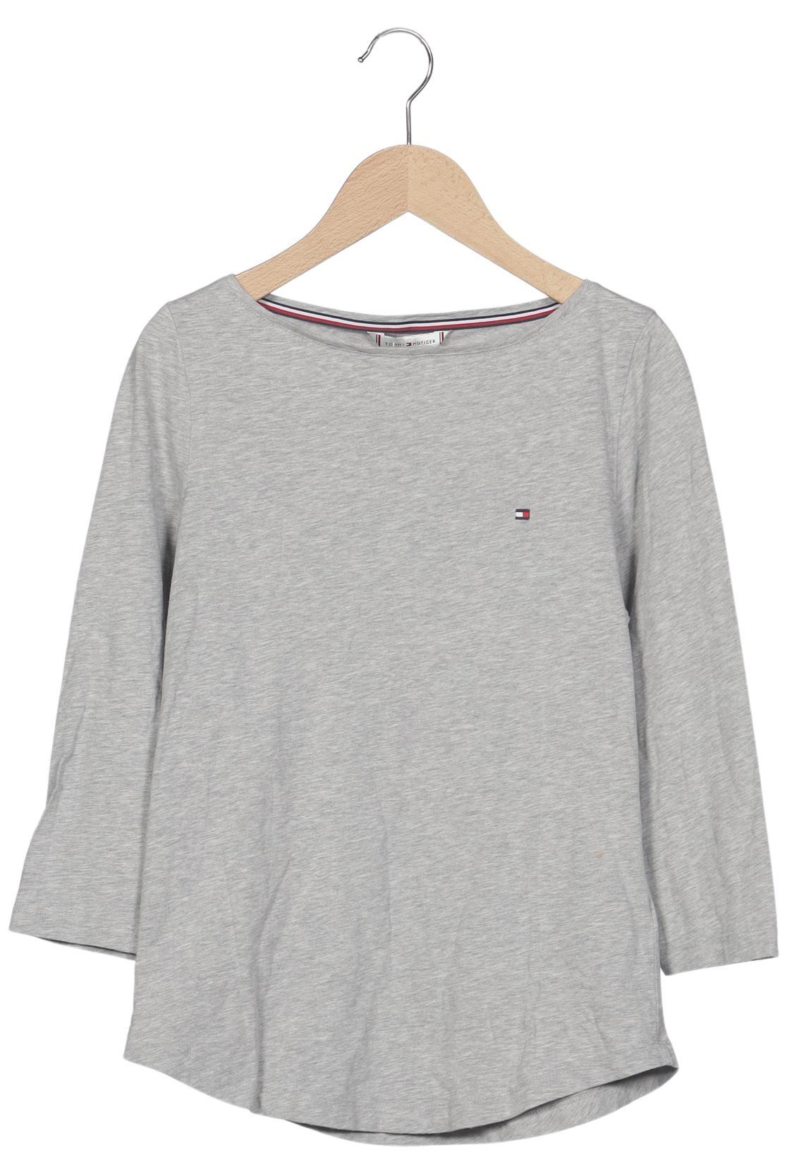 

Tommy Hilfiger Damen Langarmshirt, grau, Gr. 34