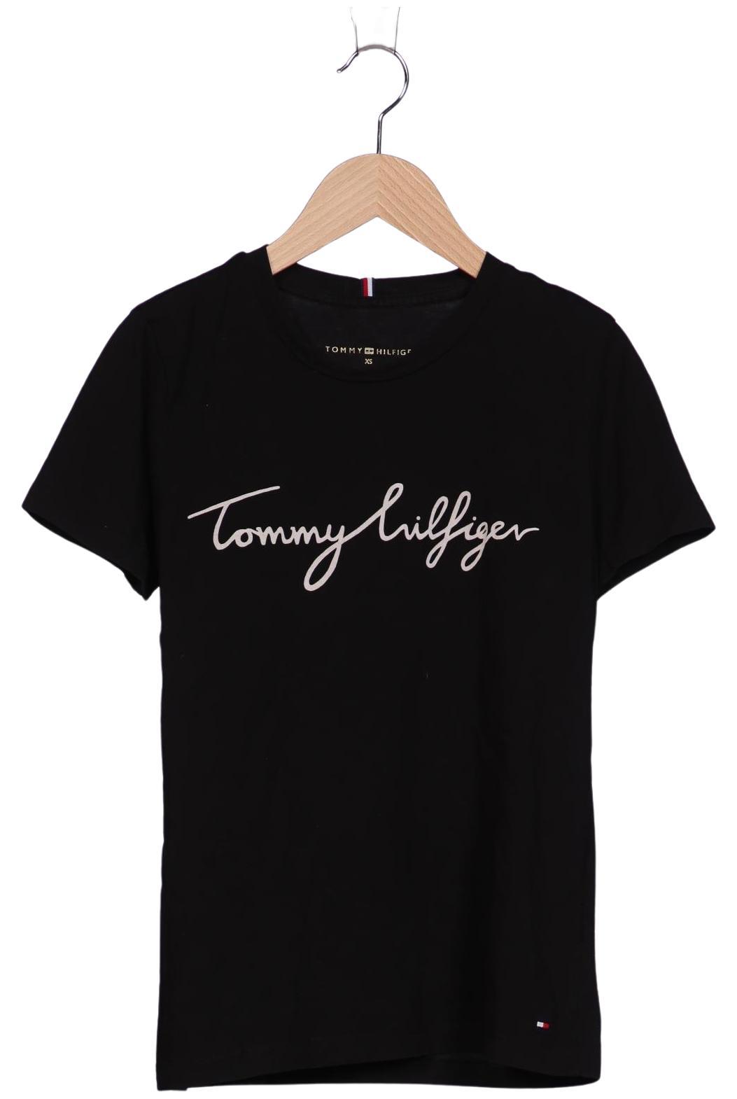 

Tommy Hilfiger Damen T-Shirt, schwarz, Gr. 34