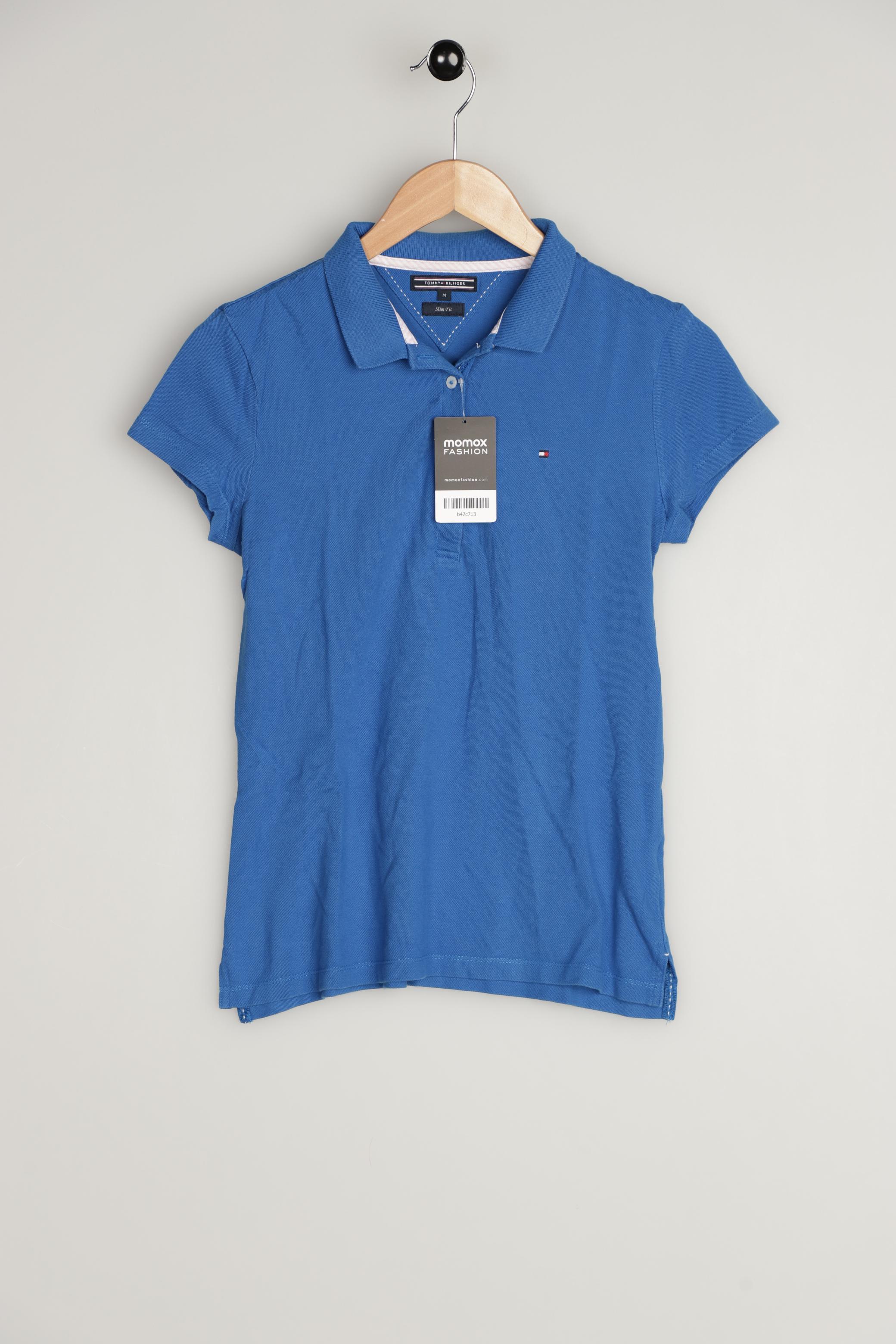 

Tommy Hilfiger Damen Poloshirt, blau, Gr. 38