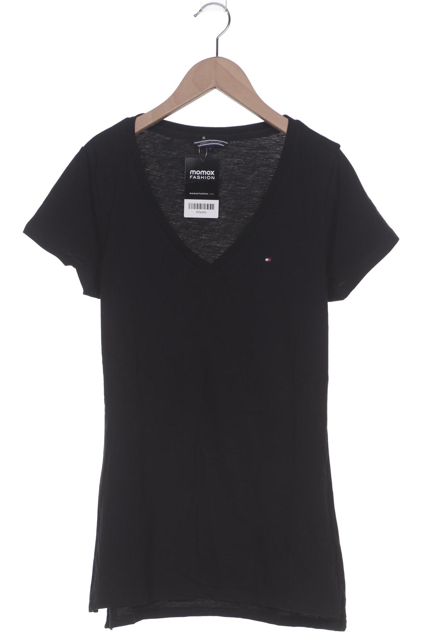 

Tommy Hilfiger Damen T-Shirt, schwarz, Gr. 42