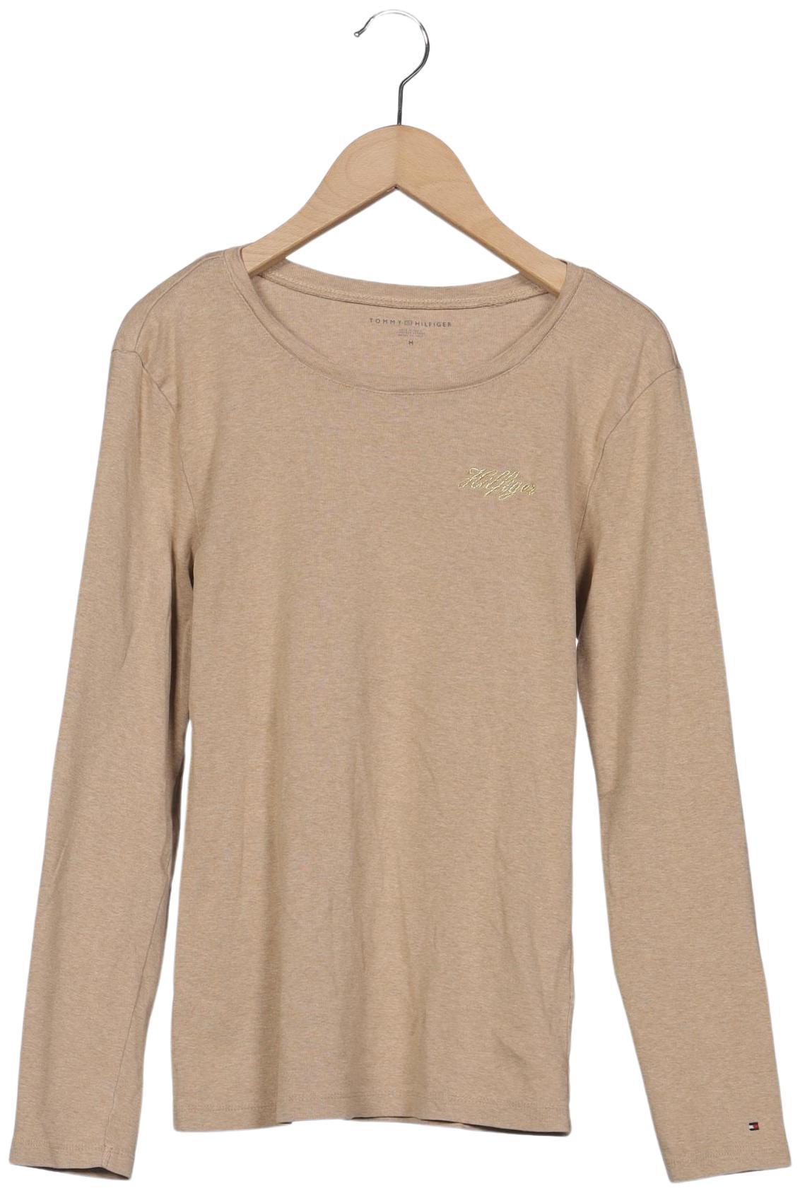 

Tommy Hilfiger Damen Langarmshirt, beige, Gr. 38