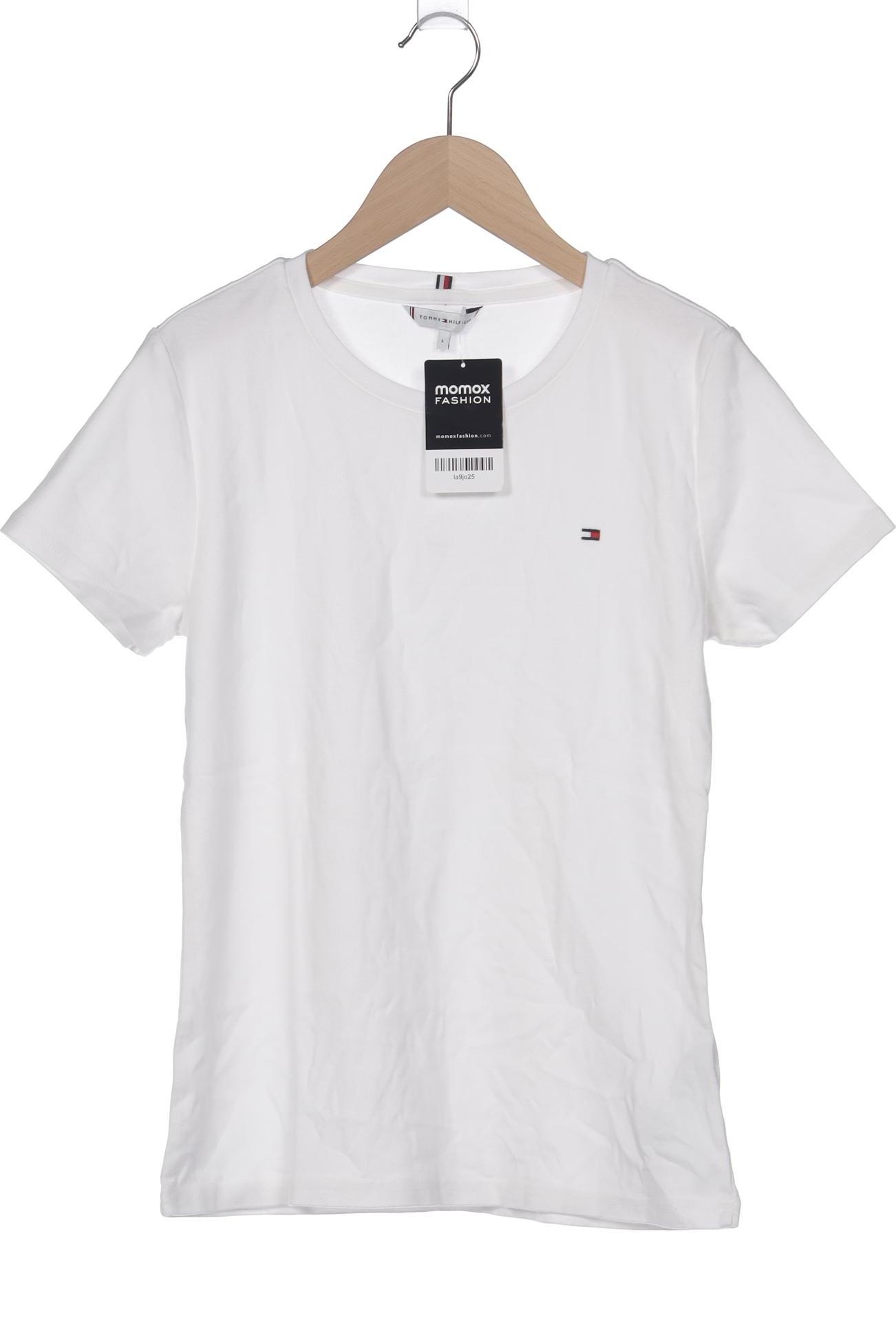 

Tommy Hilfiger Damen T-Shirt, cremeweiß, Gr. 42