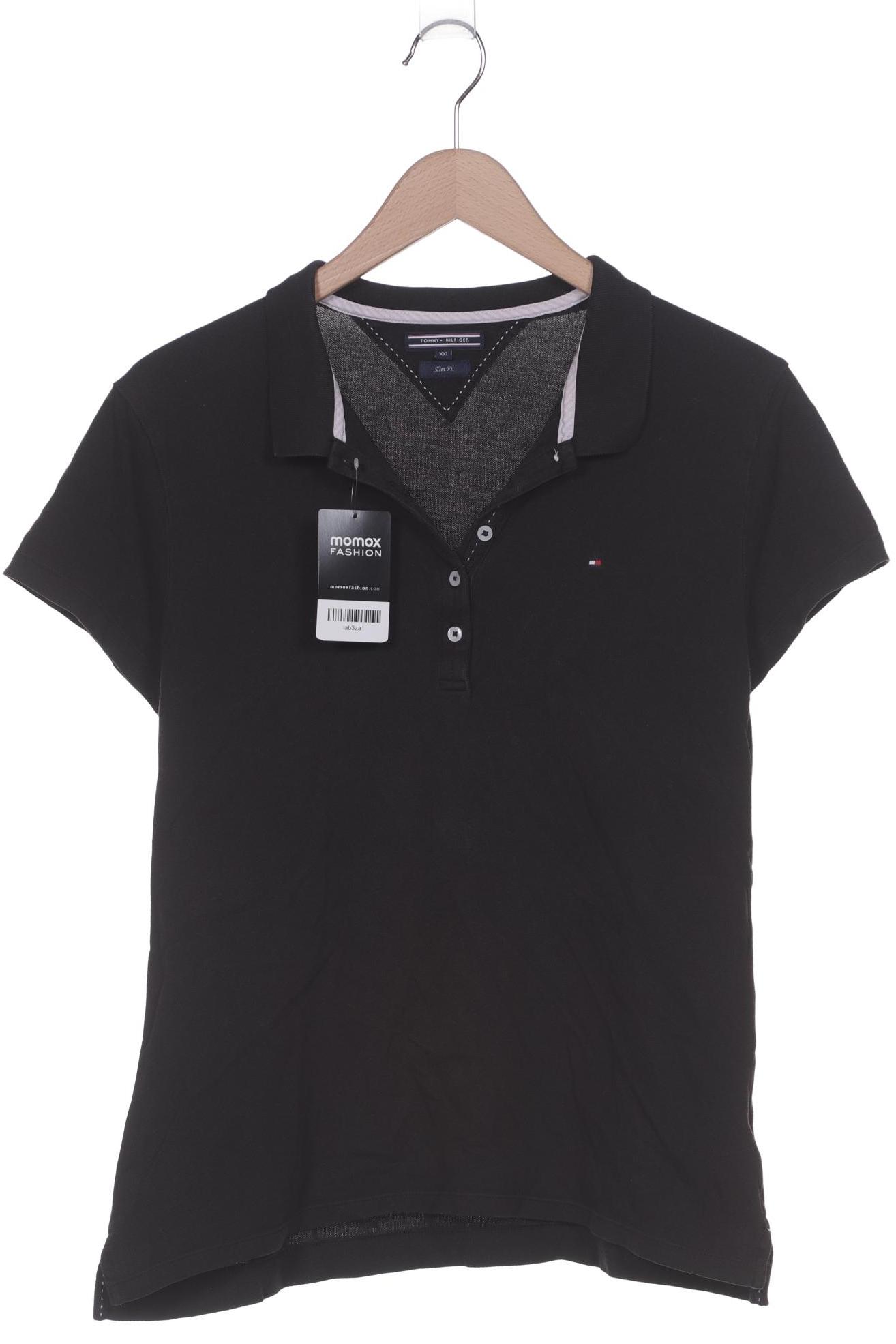 

Tommy Hilfiger Damen Poloshirt, schwarz, Gr. 46