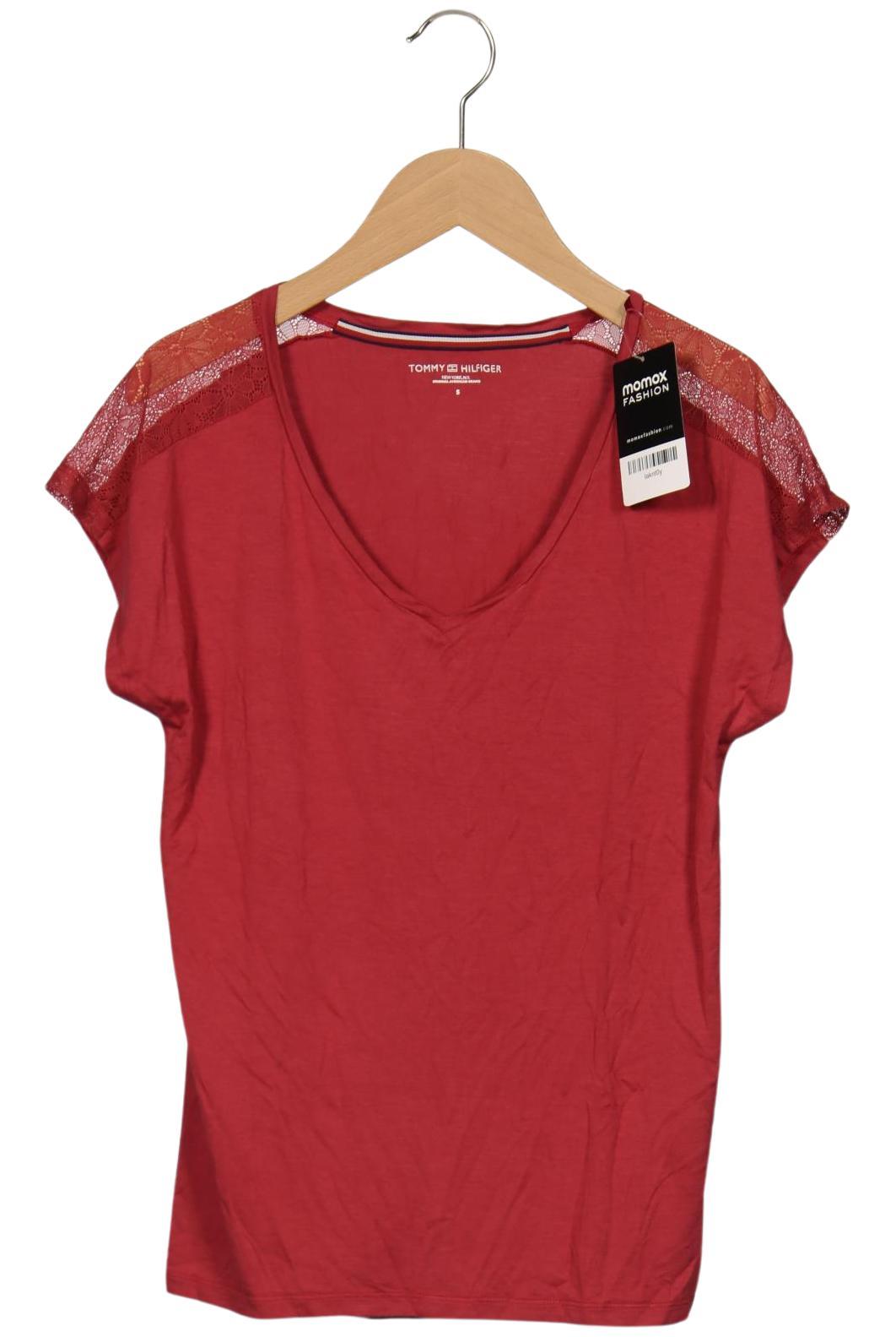 

Tommy Hilfiger Damen T-Shirt, rot, Gr. 36