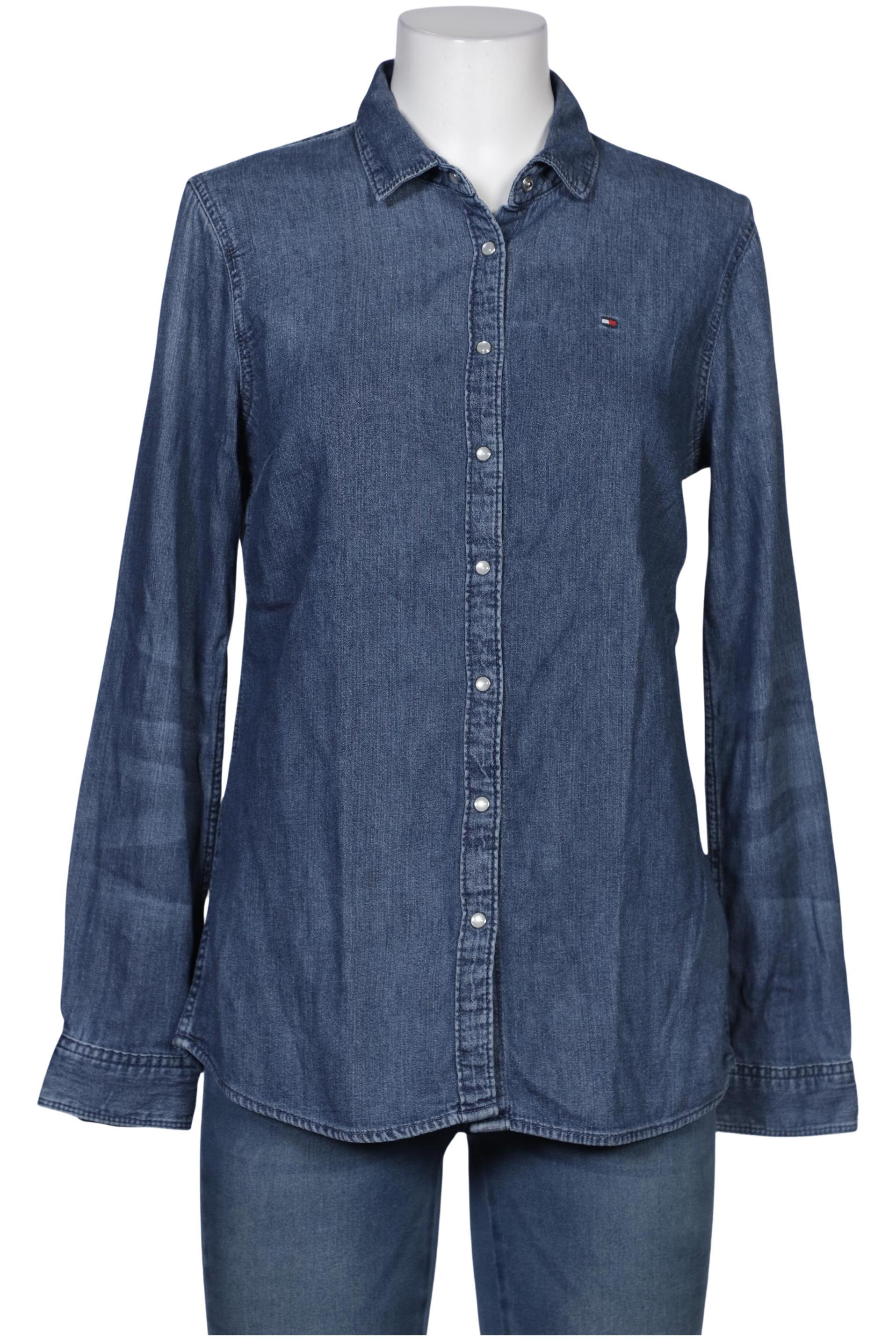 

Tommy Hilfiger Damen Bluse, blau, Gr. 10