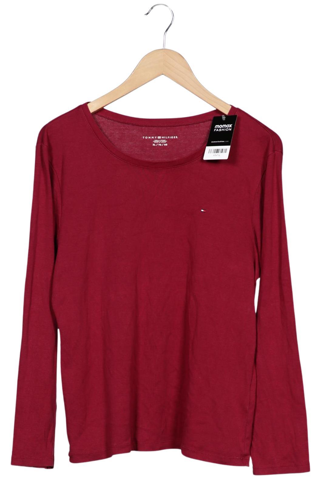 

Tommy Hilfiger Damen Langarmshirt, rot, Gr. 44