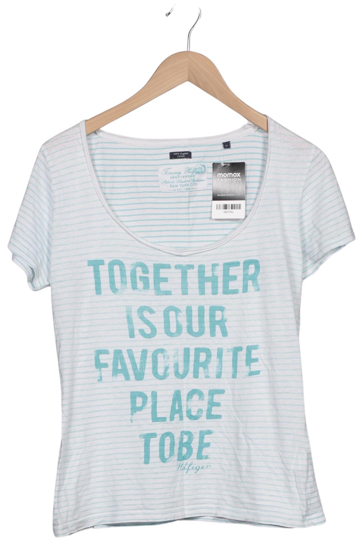 

Tommy Hilfiger Damen T-Shirt, hellgrün, Gr. 38