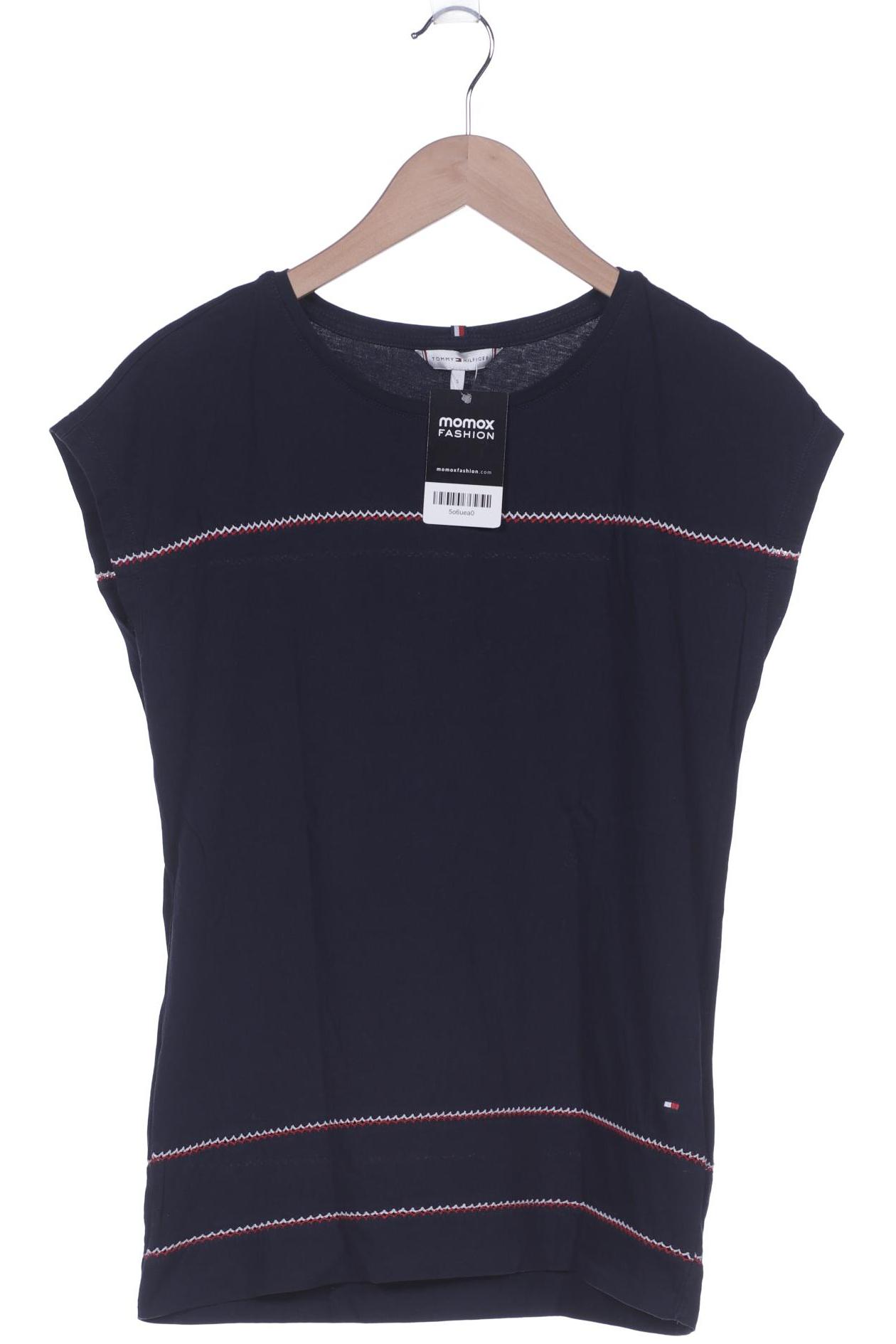 

Tommy Hilfiger Damen T-Shirt, marineblau, Gr. 36