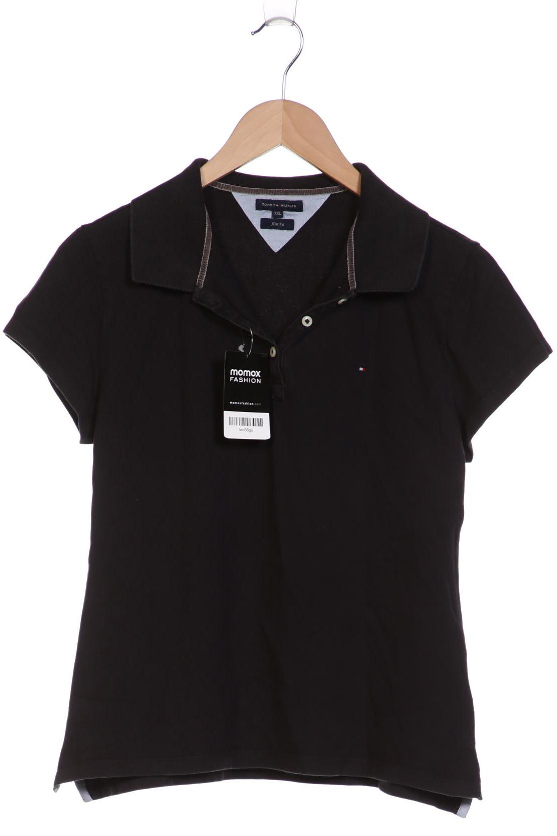 

Tommy Hilfiger Damen Poloshirt, schwarz, Gr. 46
