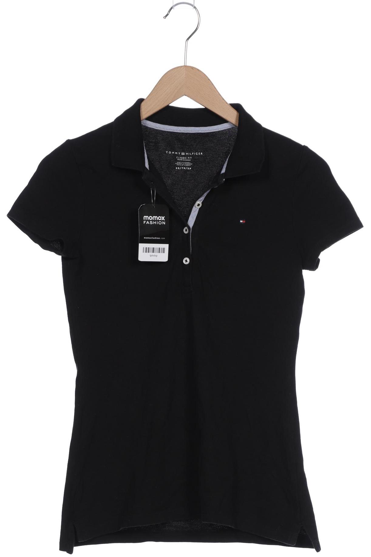 

Tommy Hilfiger Damen Poloshirt, schwarz, Gr. 34