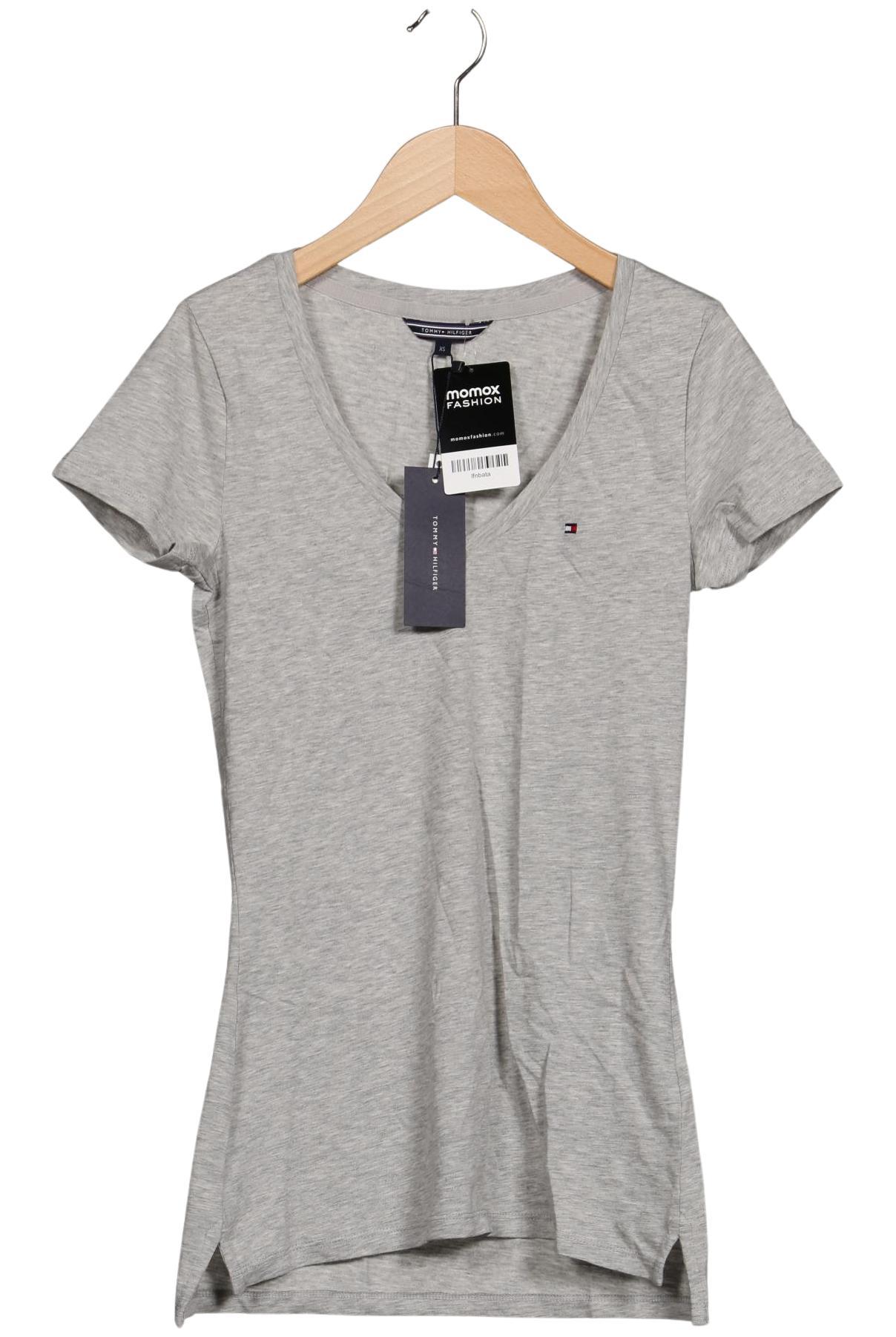 

Tommy Hilfiger Damen T-Shirt, grau, Gr. 34